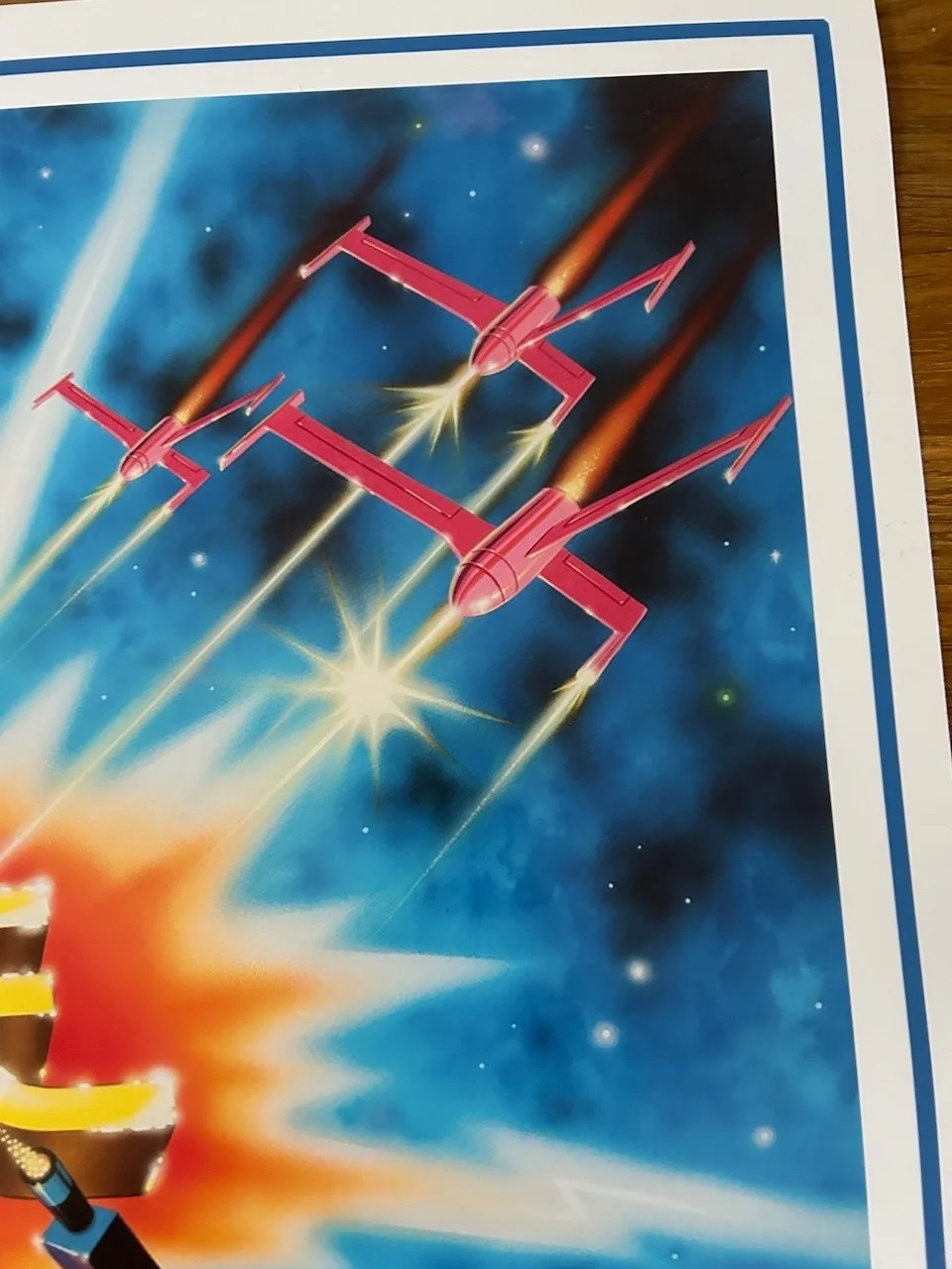 Poster Space Ace 650mm x 430mm bit bigger than A2, image 4