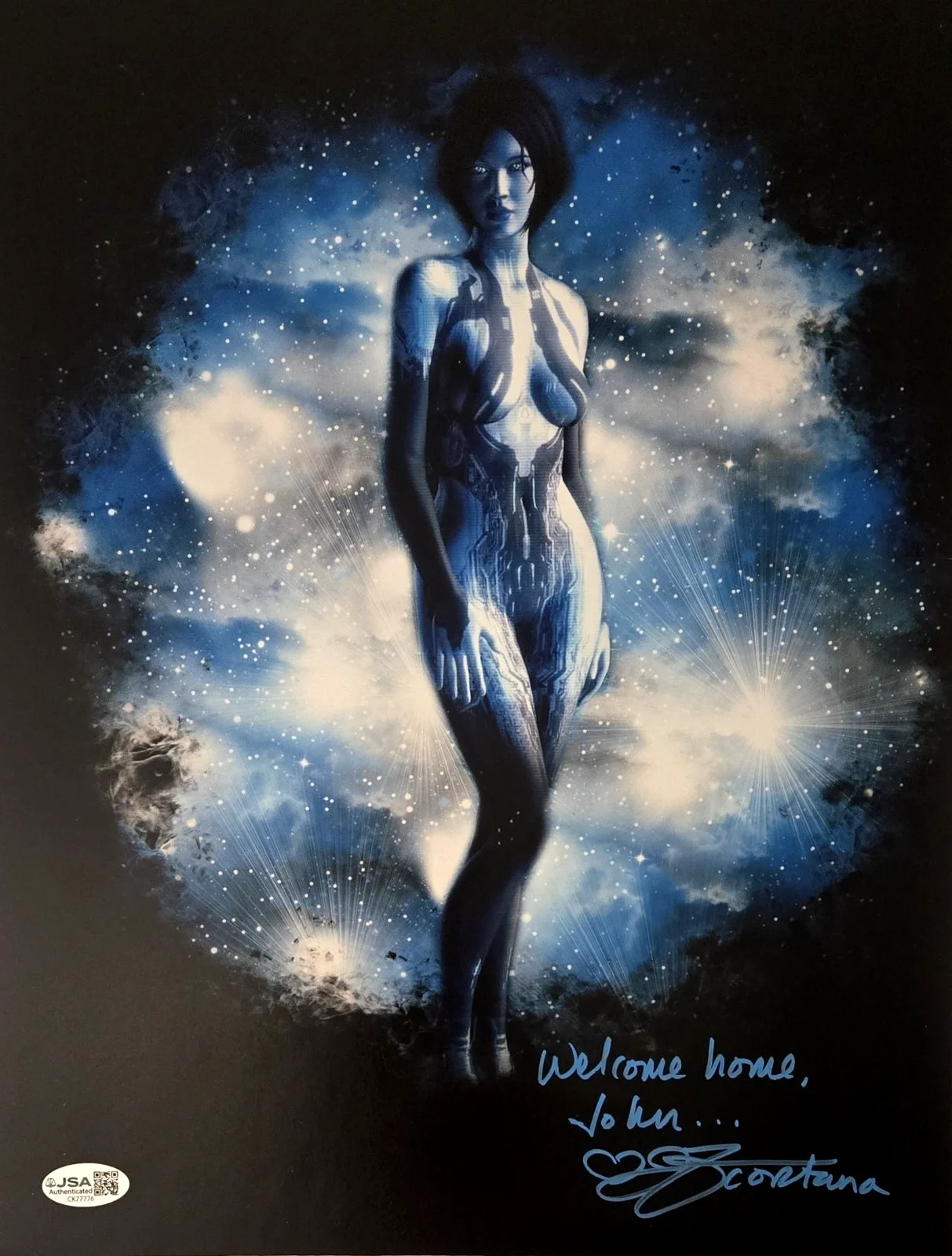 Jen Taylor — Jen Taylor Signed Photo Halo Cortana Autograph The Weapon XBox 11x14 JSA COA 776
