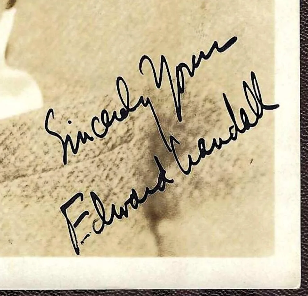Edward Crandall — Edward Crandall, Actor - Authentic Signed 8x10 Photo, image 2