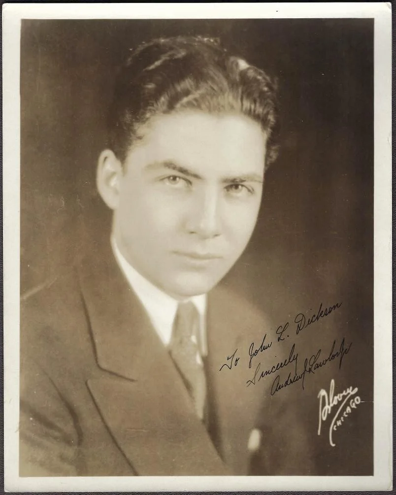 Andrew J. Lawlor, Jr — Andrew J. Lawlor Jr., Broadway Actor - Authentic Signed 8x10 Photo #1