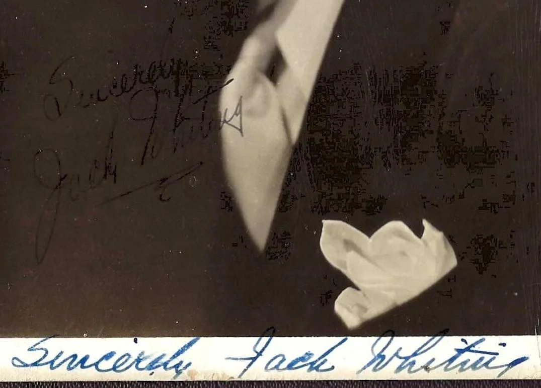 Jack Whiting — Jack Whiting, Actor, Singer, Dancer - Authentic signed Photo, image 2