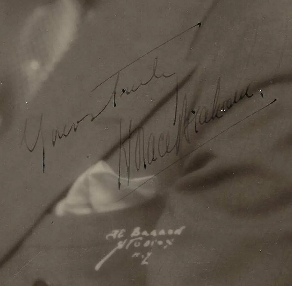 Horace Hakola (sp?) Silent Film or Talkies Actor - Authentic Signed Photo, изображение 2