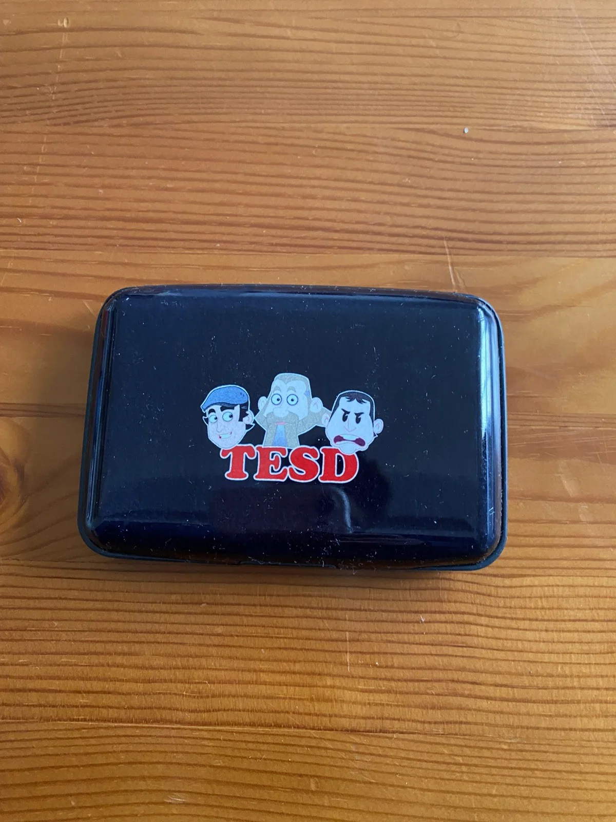 TESD Plastic RFID Blocking Hard Side Wallet TellEmSteveDave Last Supper, image 2