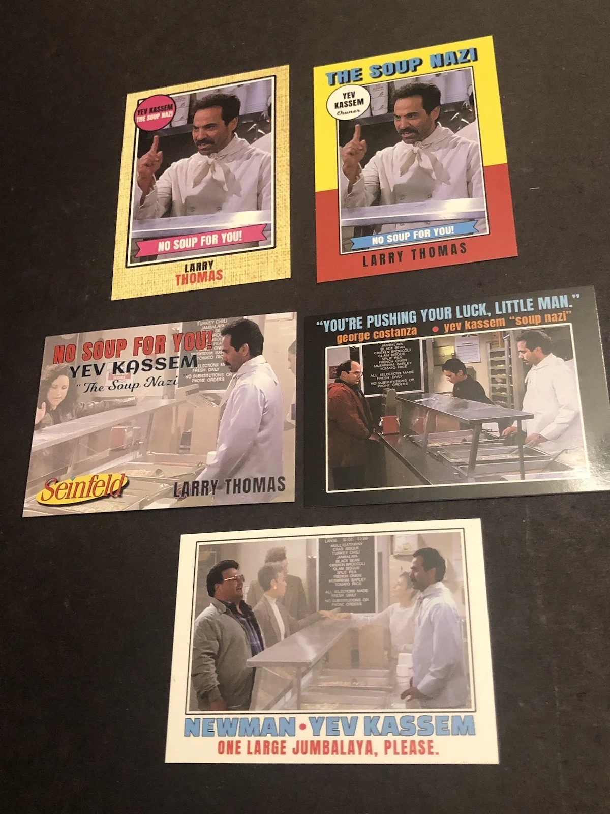 Larry Thomas — JSA Larry Thomas Signed Soup Nazi Seinfeld Autographed 8x10 Free Bonus Card 798, image 2