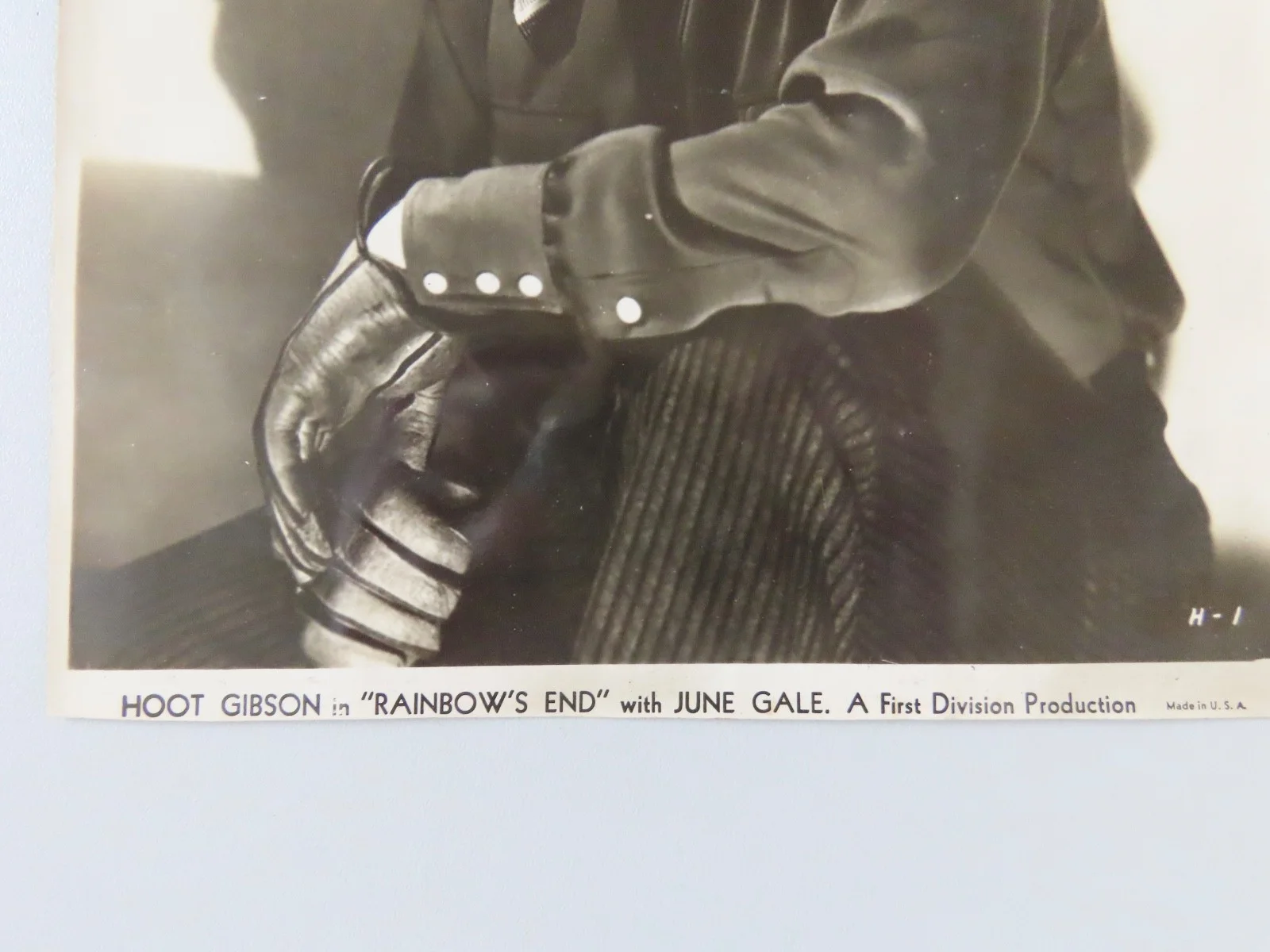 Hoot Gibson in Rainbows End, Lobby Card Promo Photograph, Cowboy Actor Wild West, изображение 3
