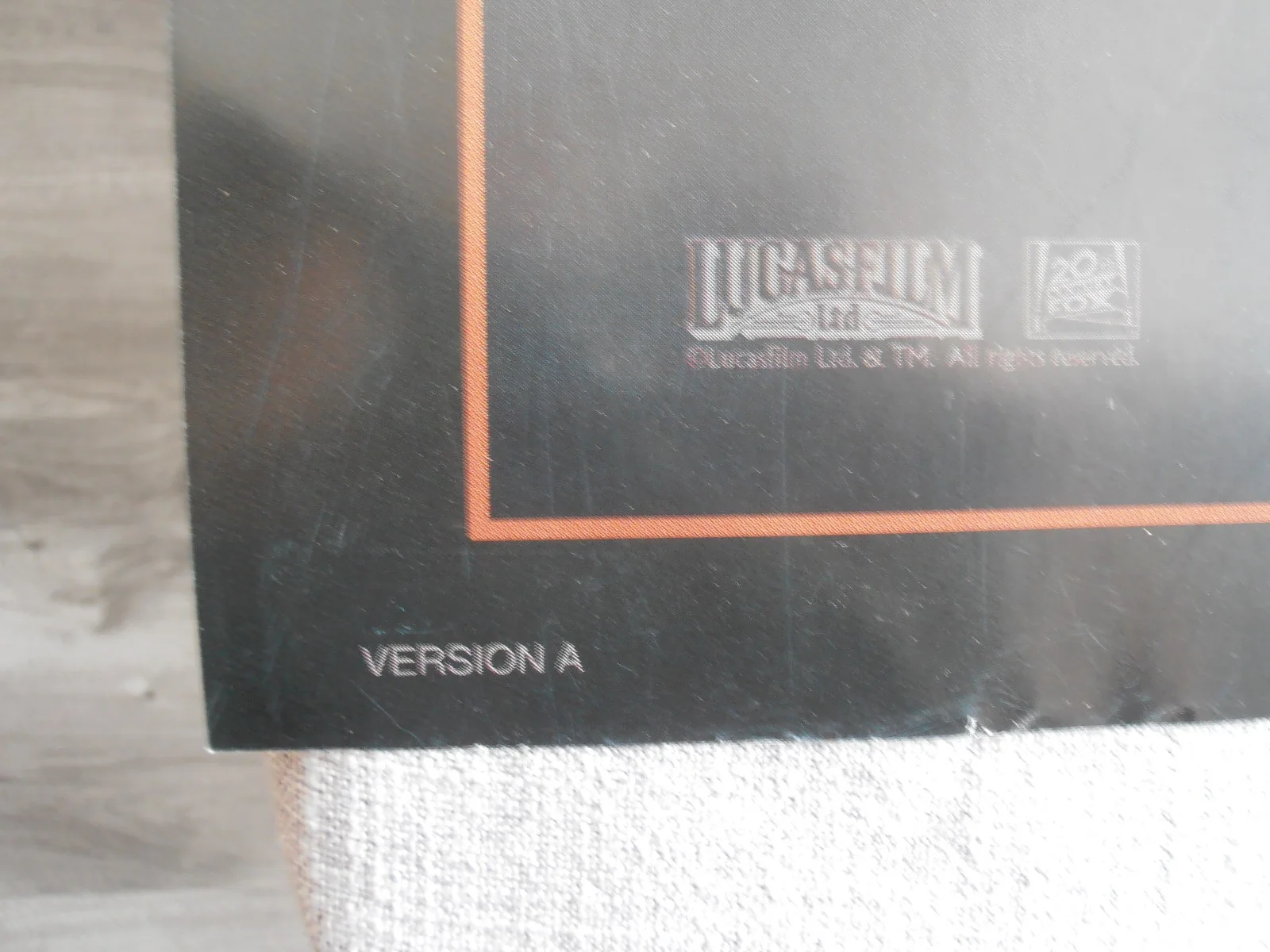 STAR WARS EPISODE III REVENGE OF THE SITH 2005 Original Ver A Quad Teaser Poster, изображение 3