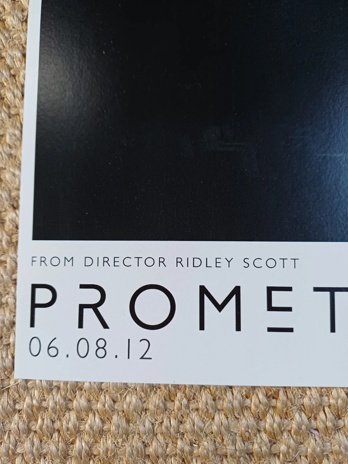 Prometheus Movie Imax Day One Poster Art Print Alien Ridley Scott Sci-Fi 2012, изображение 4