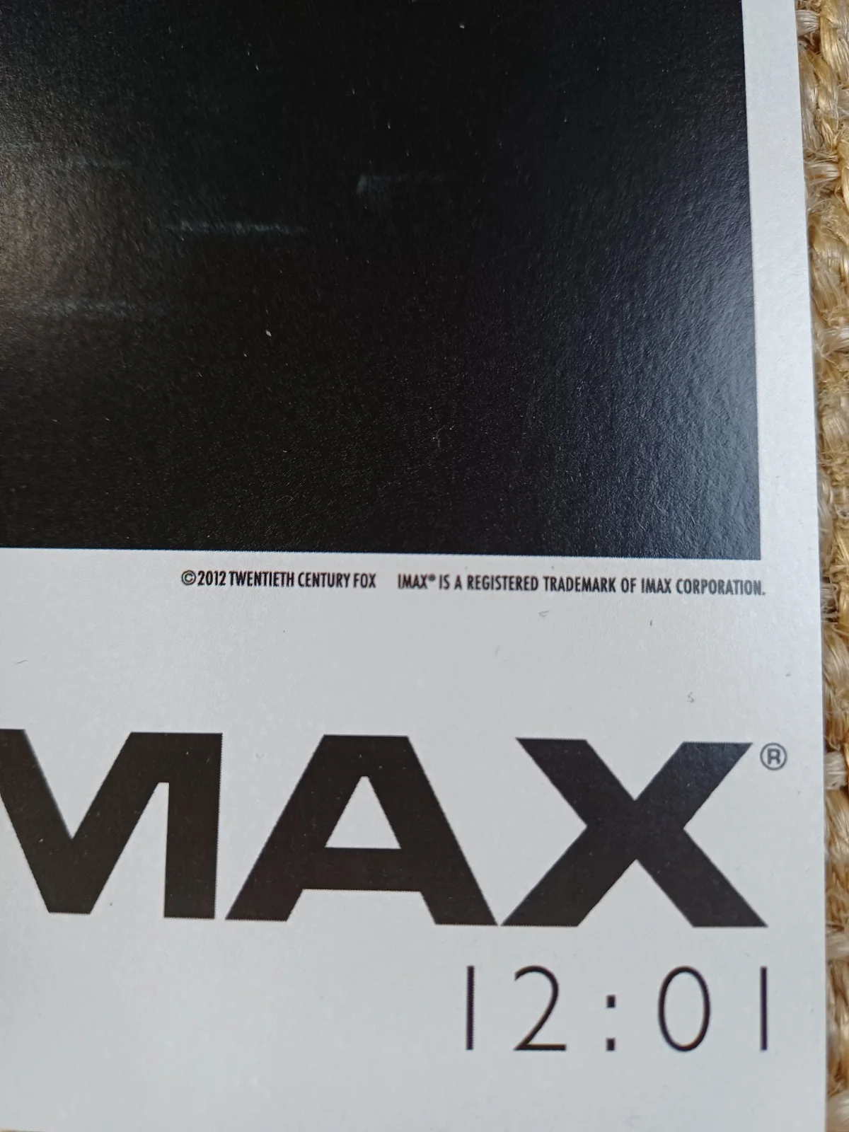 Prometheus Movie Imax Day One Poster Art Print Alien Ridley Scott Sci-Fi 2012, изображение 5