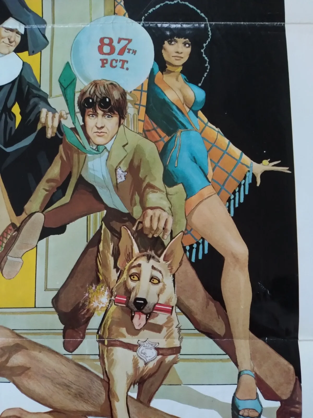 Fuzz original movie 1972 poster US one sheet, image 5