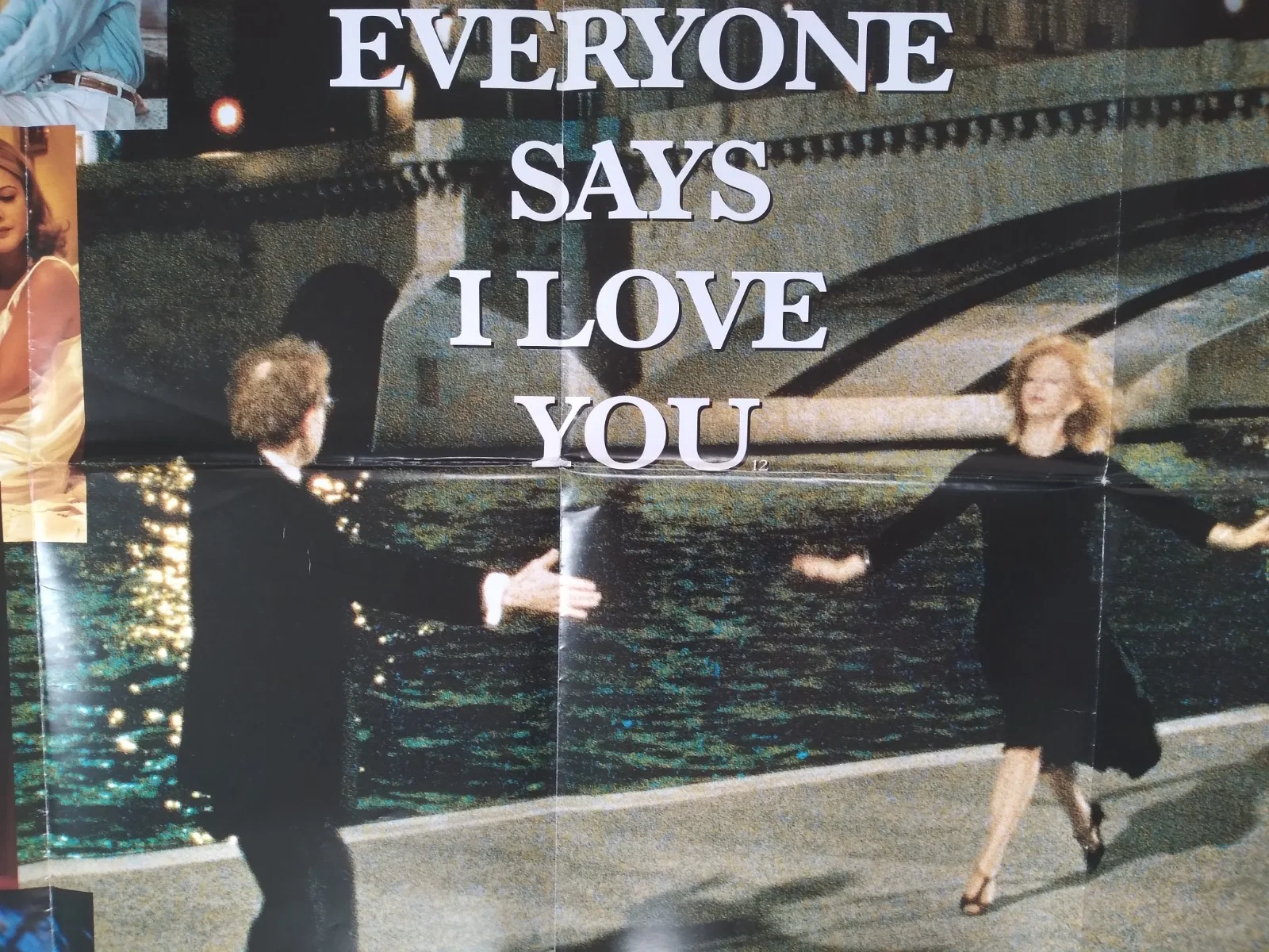 Everyone Says I Love You original movie 1996 poster UK quad, изображение 2