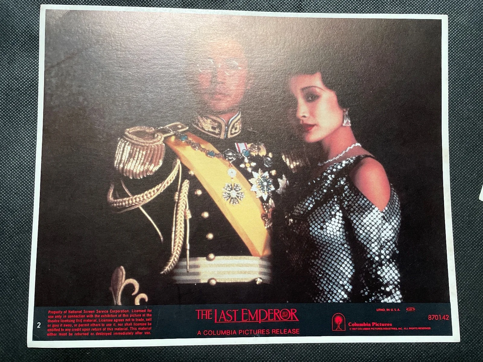 THE LAST EMPEROR 8/10 set 8 LOBBY CARD/FOH STILL- 1987 - 8X10 - PETER O'TOOLE, изображение 3