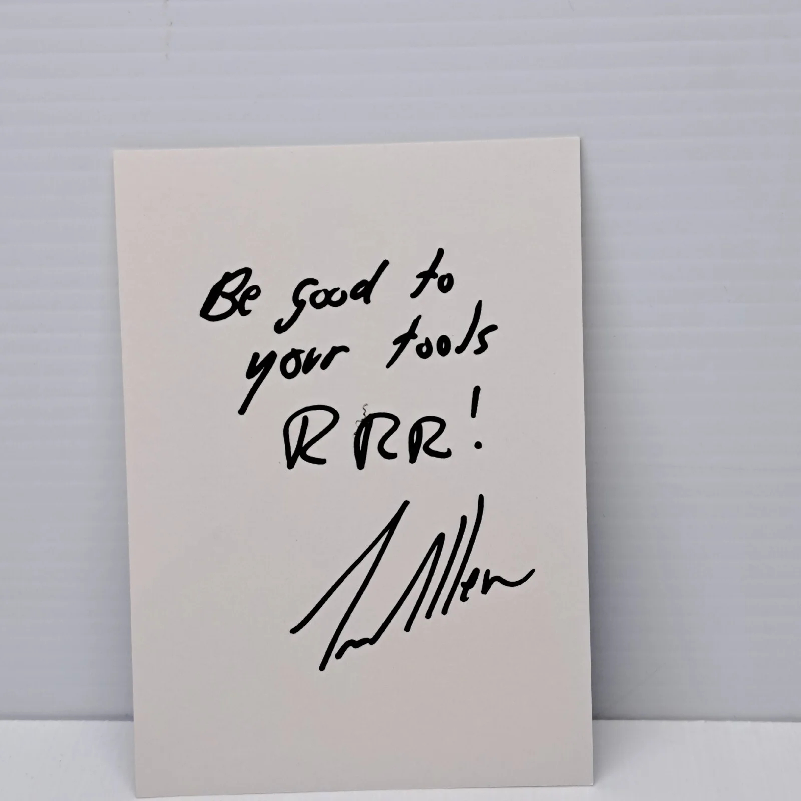 Tim Allen Autographed Signed 4 X 6 Photo REPRINT Actor / Comedian, image 2