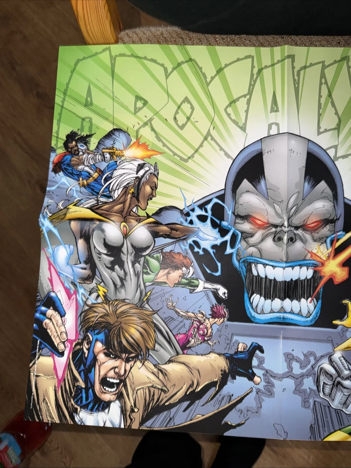 xmen age of apocalypse Poster Double Sided, image 2