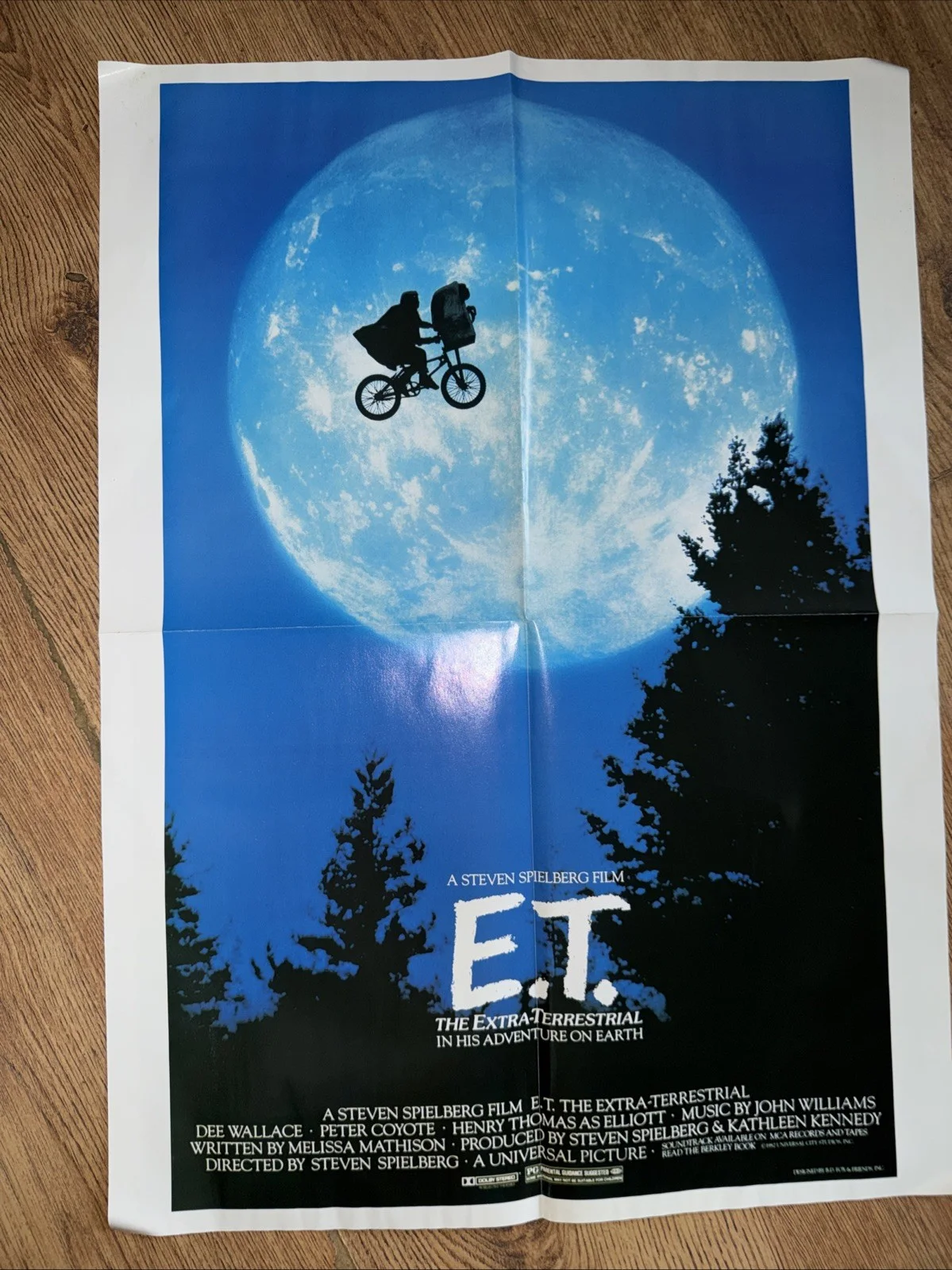 Close Encounters & E.T. Spielberg 2 sides 1 poster Repro GREAT 16.5" x 23.25", image 3