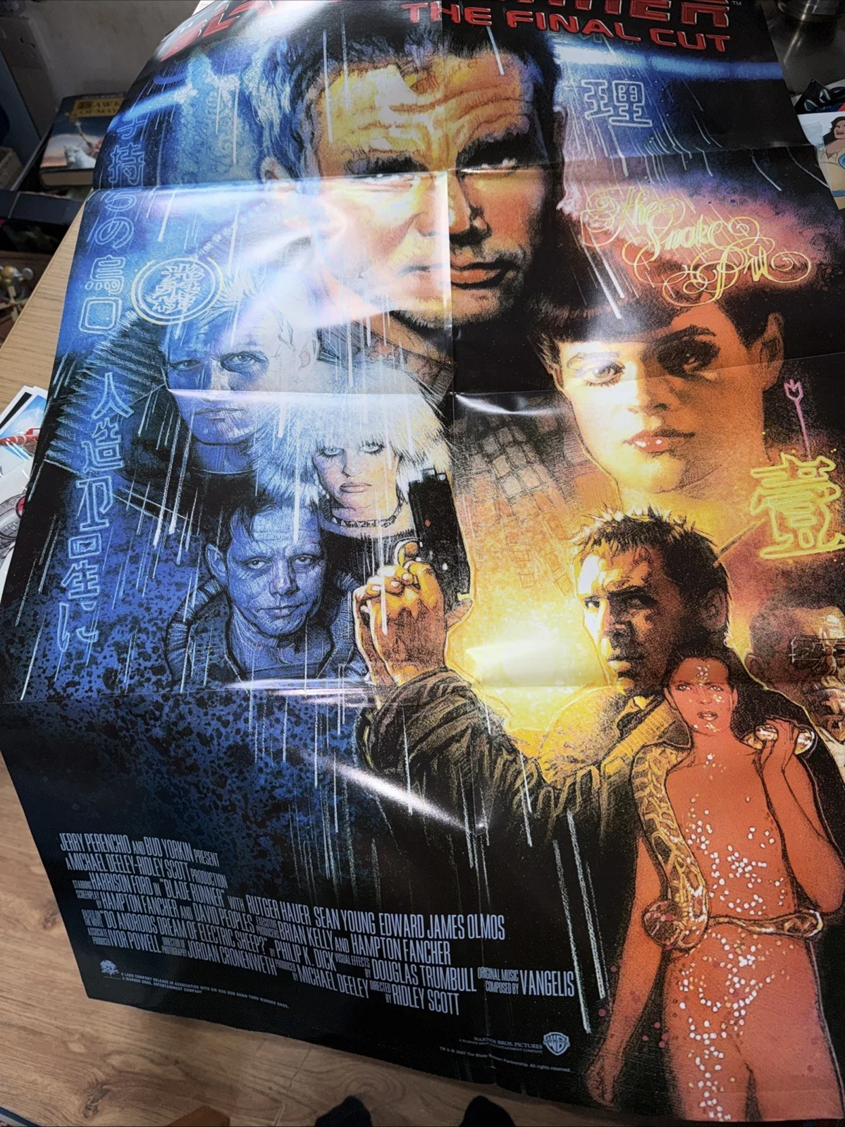 Blade Runner / Sweeney Todd double sided poster Approx 33” X 22”, image 3