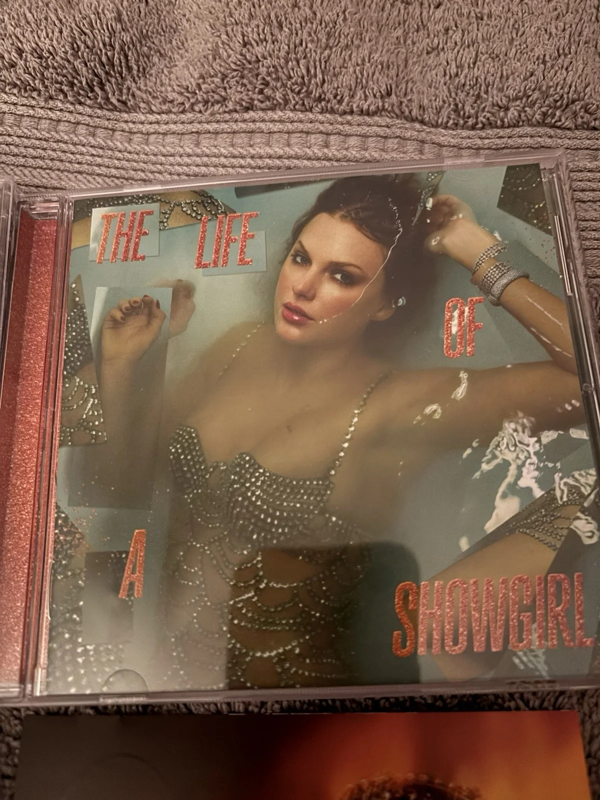Taylor Swift The Life of a Showgirl CD + SIGNED Photo 1 + Acoustic Cd & TTPD Cd, изображение 3