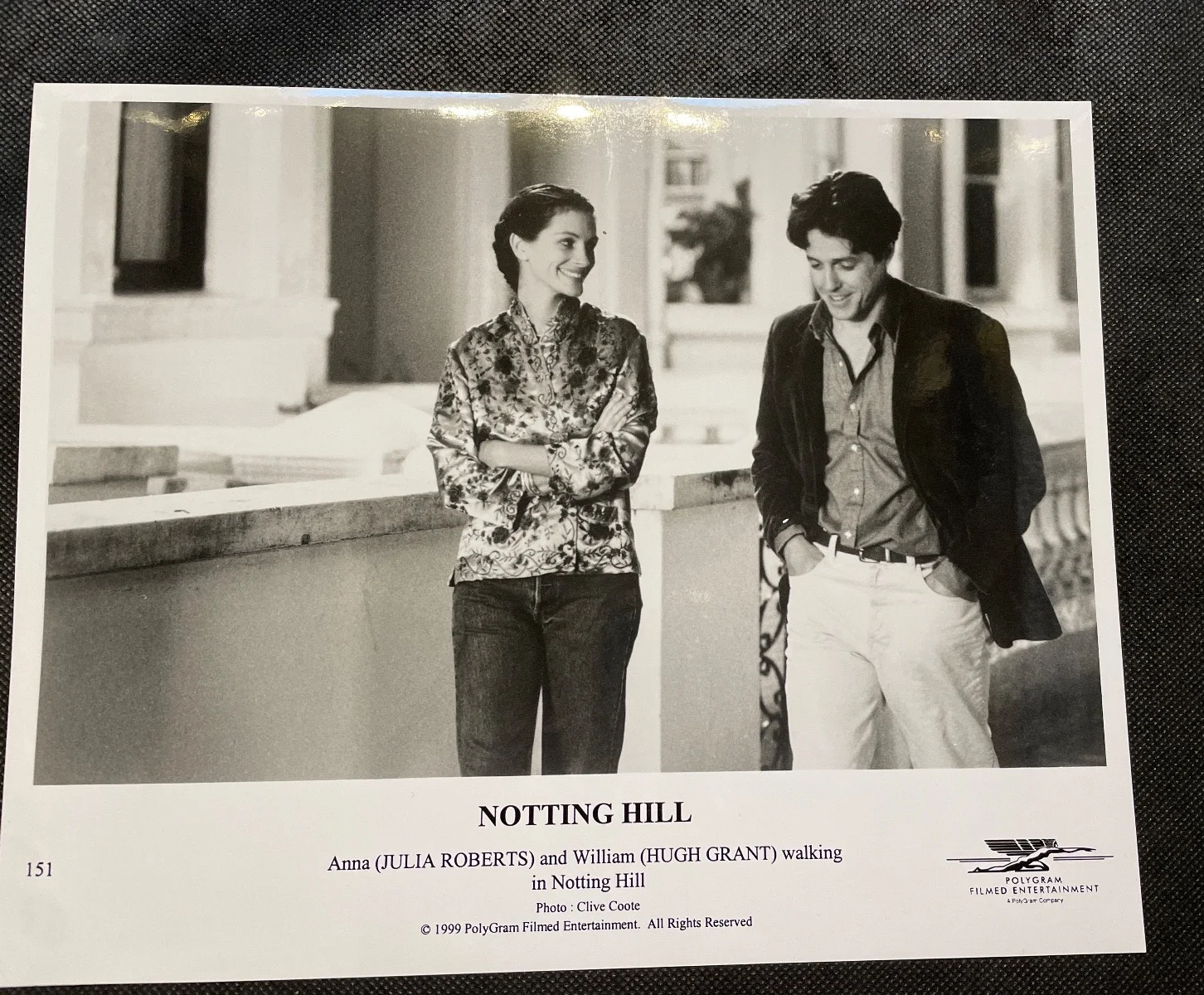 4 Photo stils Notting Hill Julia Roberts and Hugh Grant 1999, image 2