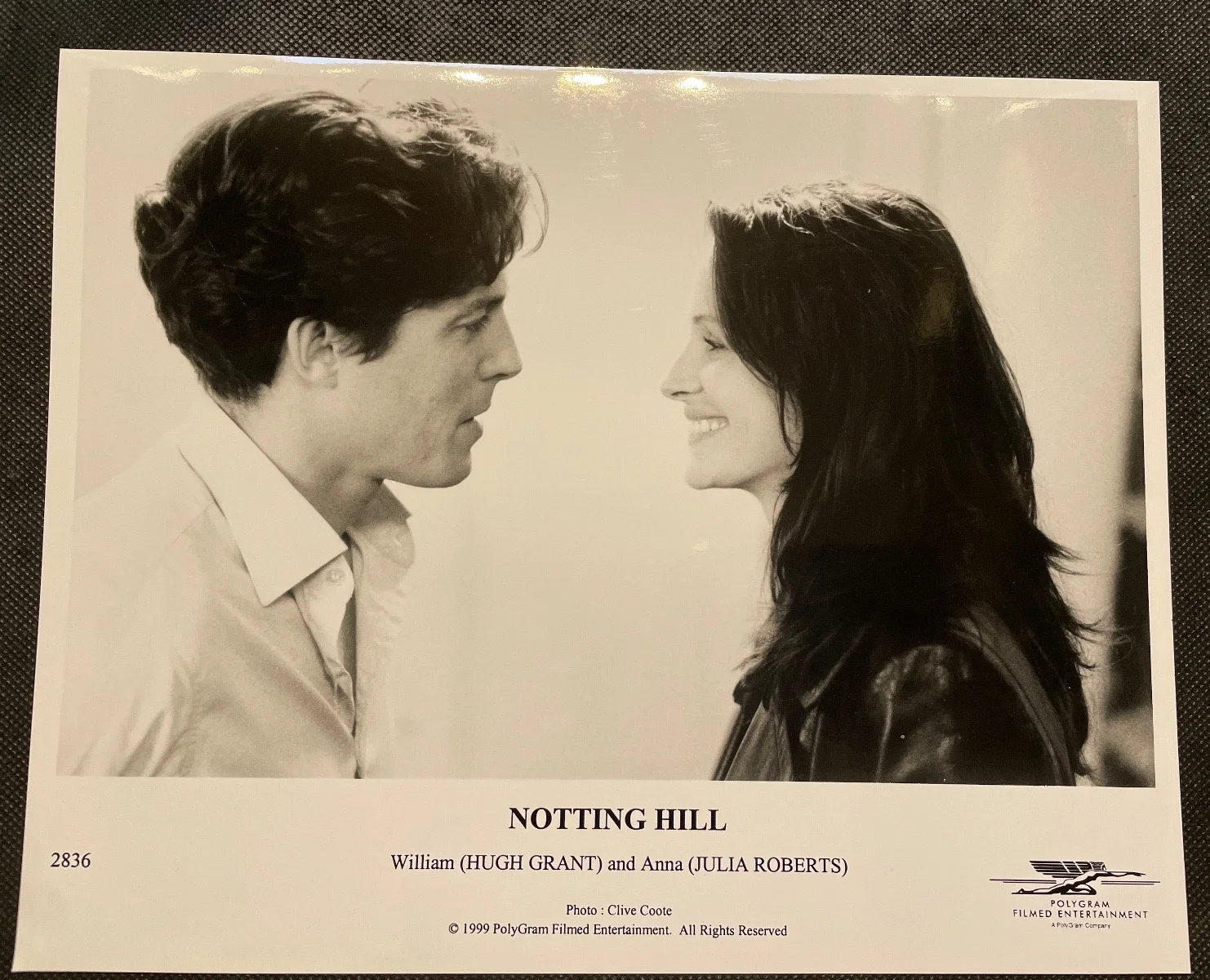 4 Photo stils Notting Hill Julia Roberts and Hugh Grant 1999, image 3