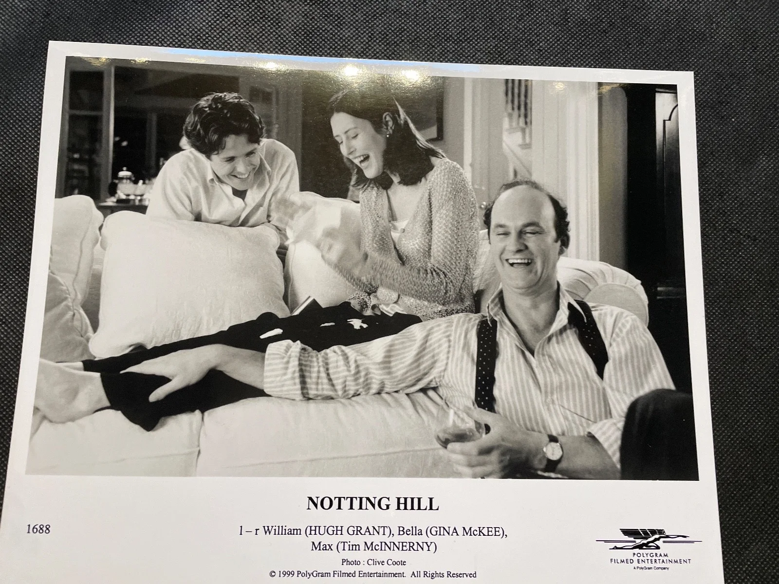 4 Photo stils Notting Hill Julia Roberts and Hugh Grant 1999, image 5