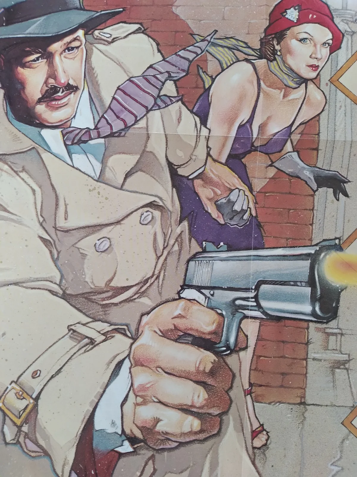 Hammett original movie 1982 poster US one sheet, изображение 4