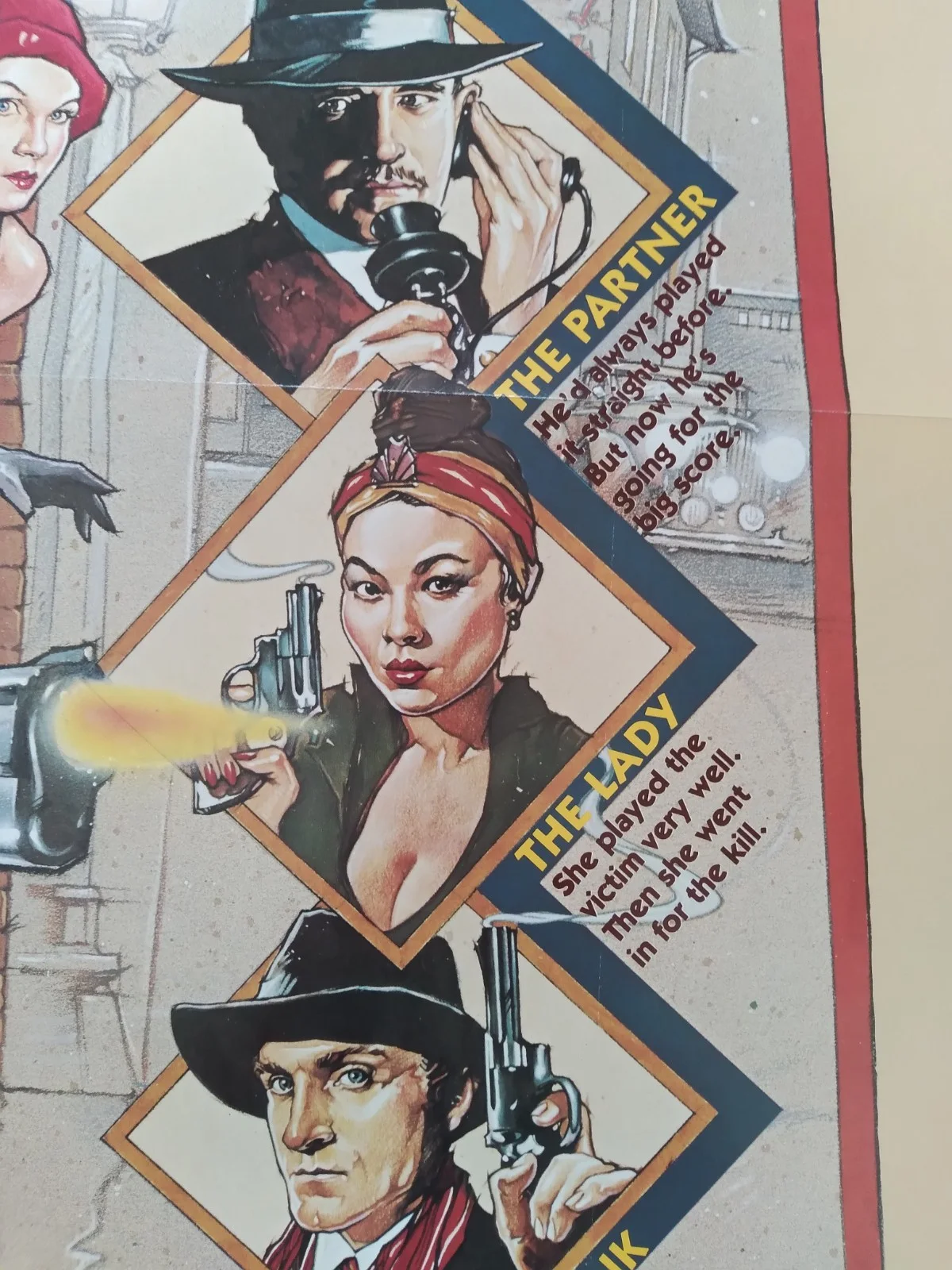 Hammett original movie 1982 poster US one sheet, изображение 5
