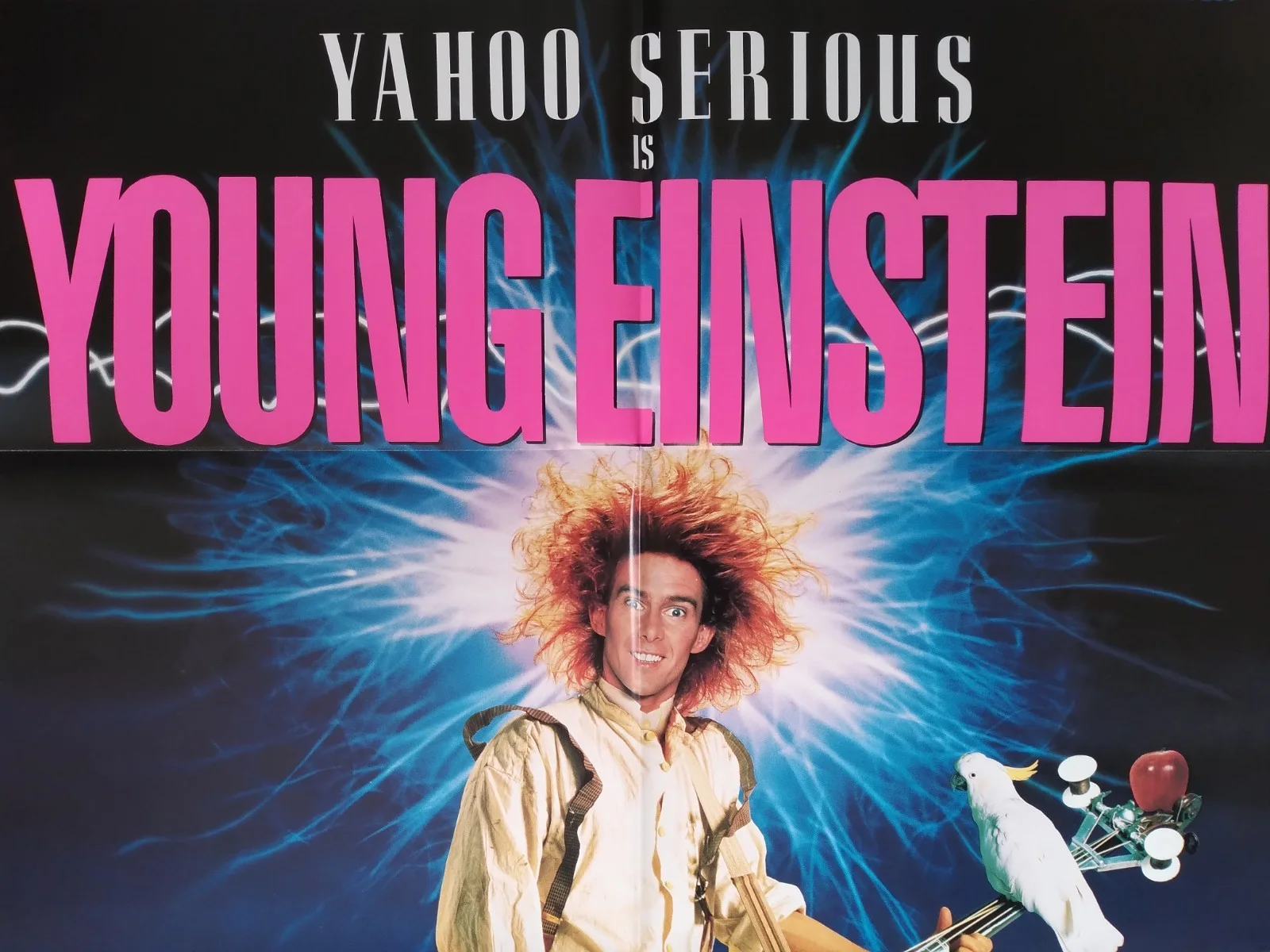 Young Einstein original movie 1988 poster US one sheet, image 4