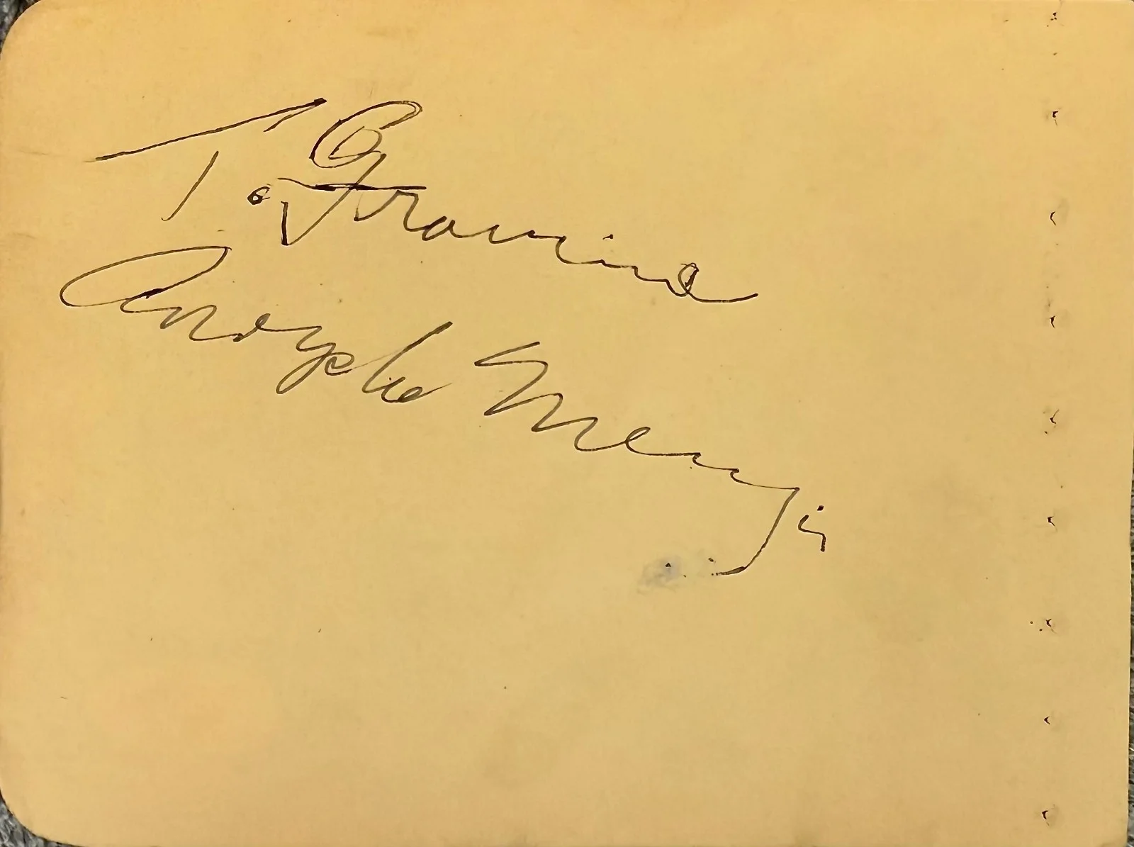 Burgess Meredith, Adolphe Menjou — BURGESS MEREDITH & MENJOU Signed Autograph 4x 6 ALBUM PAGE BATMAN JSA CERTIFIED, изображение 4