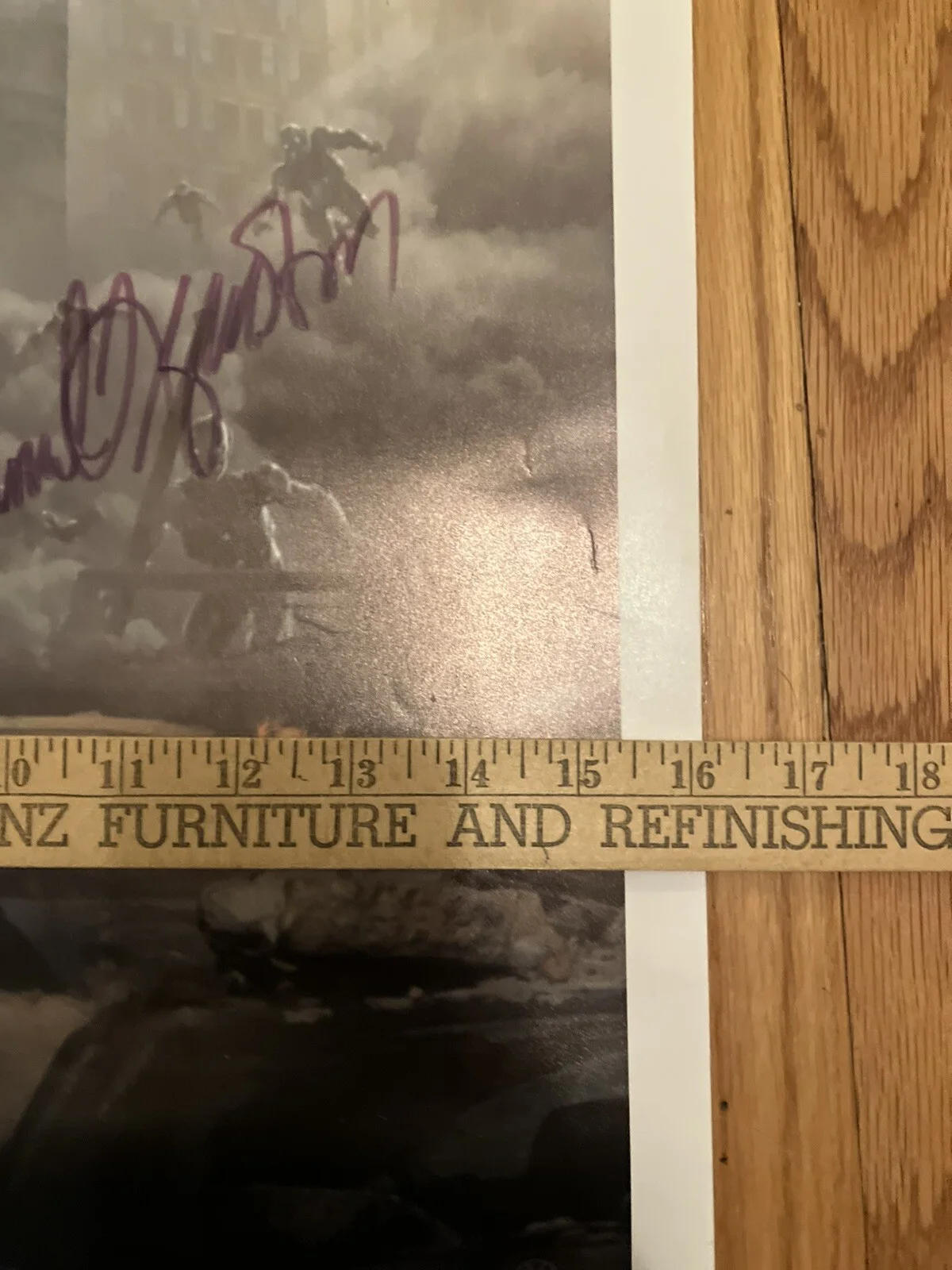 Samuel L. Jackson — Signed! Samuel L. Jackson Nick Fury Autographed Poster 16x24 Marvel, image 4