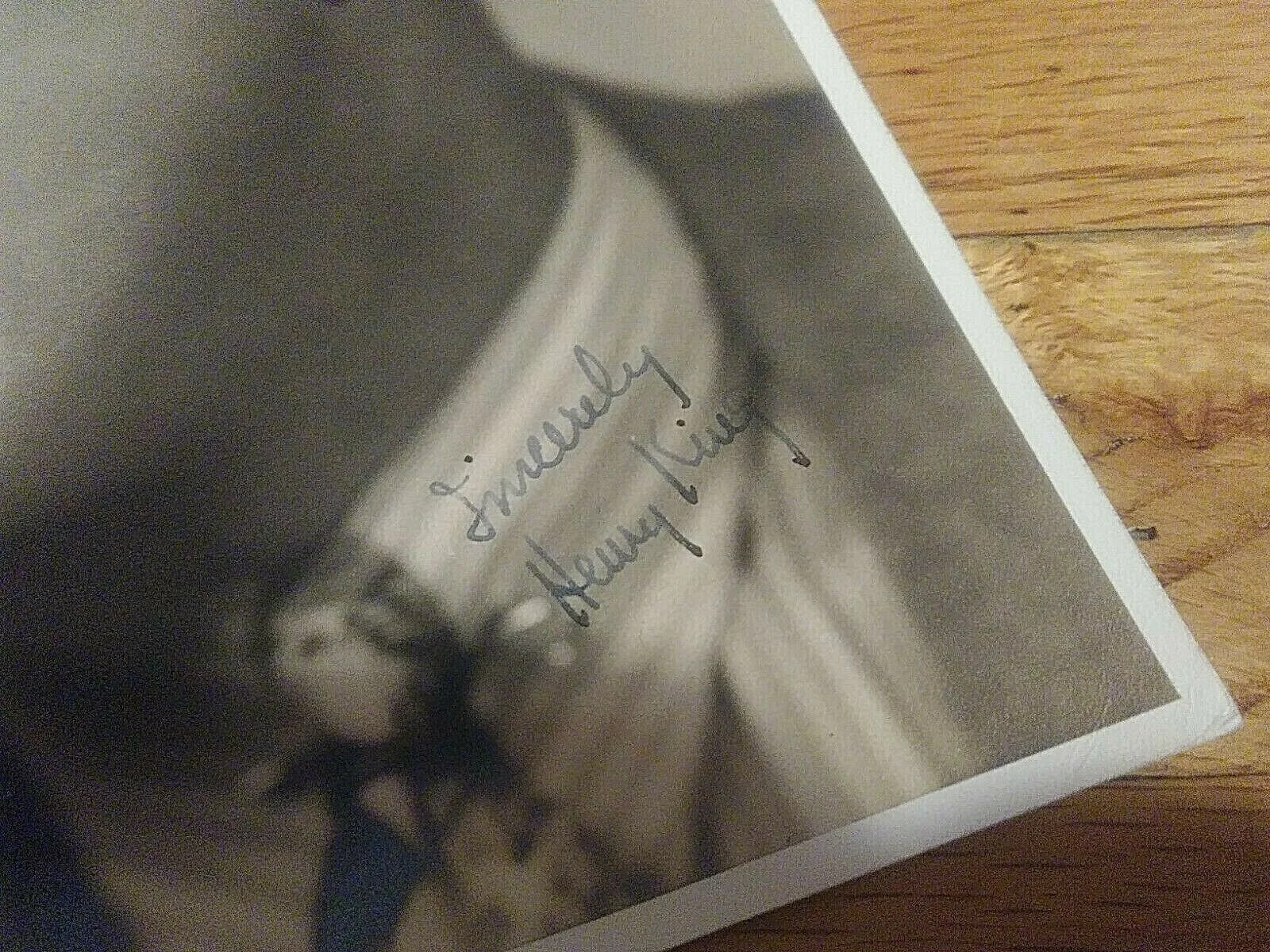 Autograph SIGNED Photo HENRY KING Big Band Leader 1930s Pianist, изображение 2
