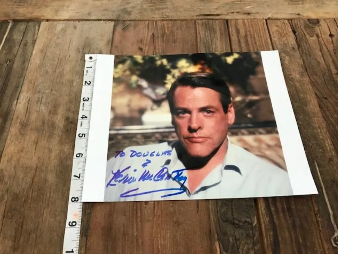 KEVIN MCCARTHY ACTOR BODY SNATCHERS SIGNED AUTOGRAPHED, image 2