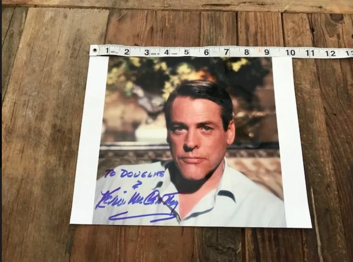 KEVIN MCCARTHY ACTOR BODY SNATCHERS SIGNED AUTOGRAPHED, image 3