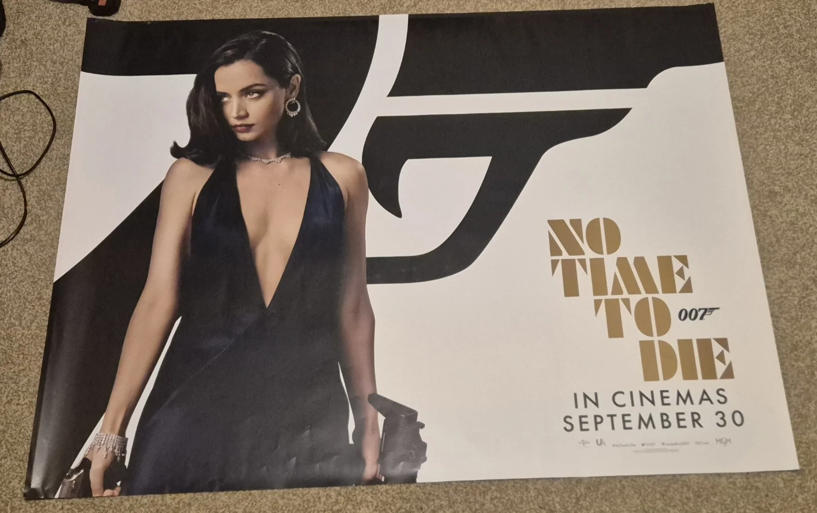 No Time To Die 007 Quad Posters, image 4