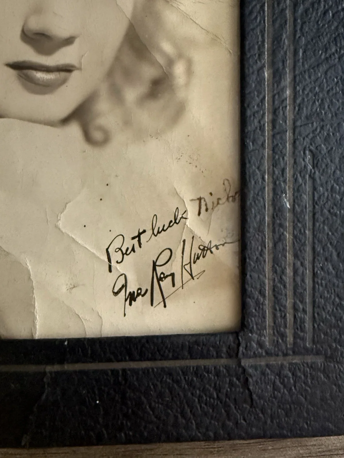 Autographed Photo of Ina Ray Hutton - 1930s-1940s American Singer, Bandleader, изображение 4