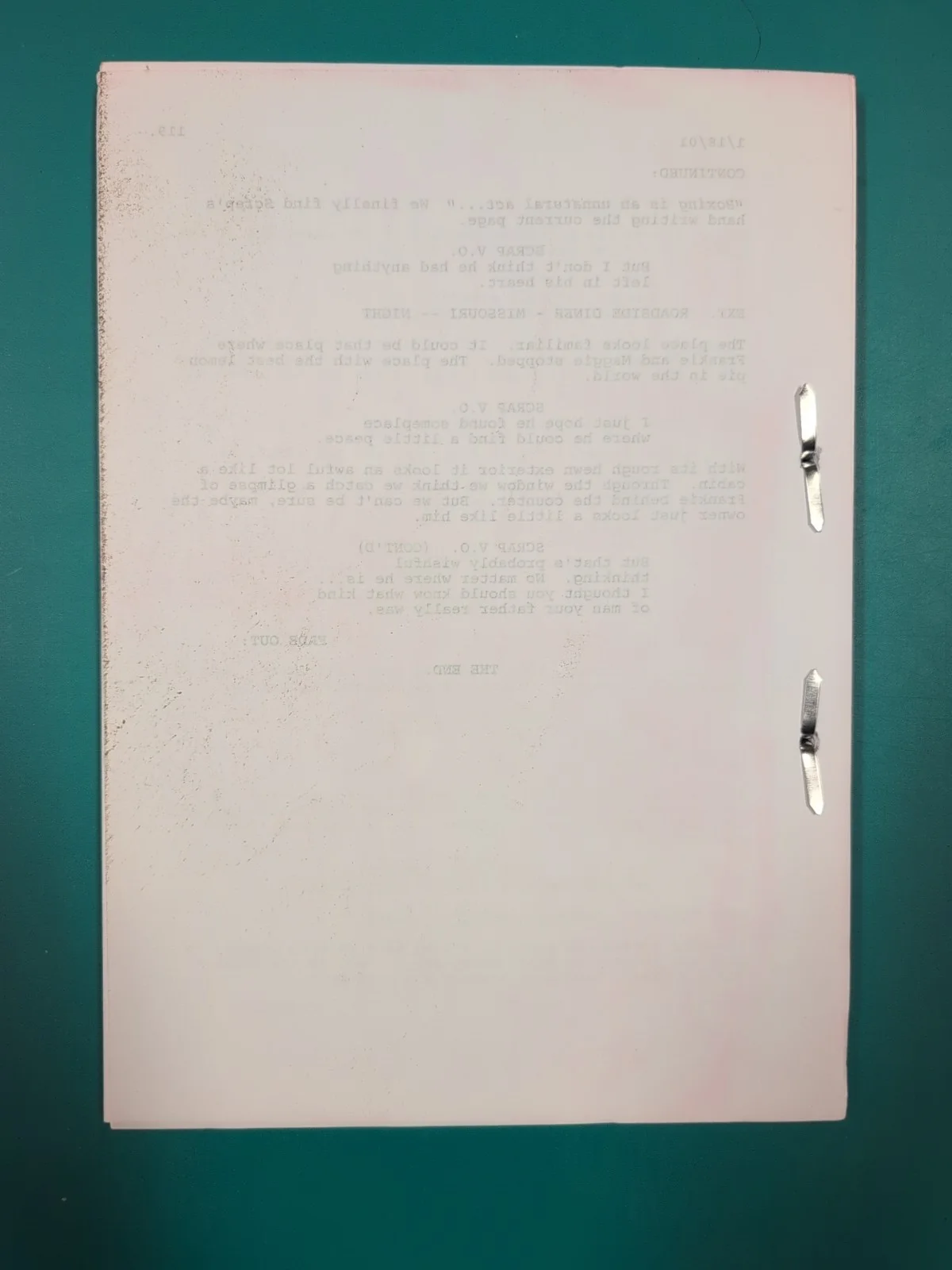 Clint Eastwood, Hilary Swank — CLINT EASTWOOD HILARY SWANK SIGNED AUTOGRAPHED MILLION DOLLAR BABY MOVIE SCRIPT, изображение 3