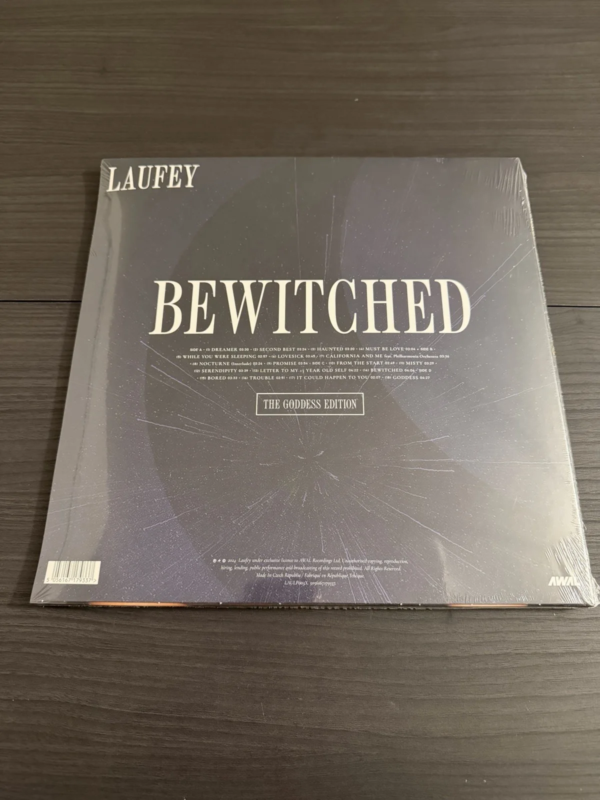 Bewitched: The Goddess Edition - Navy Double LP with SIGNED Art Card, image 2