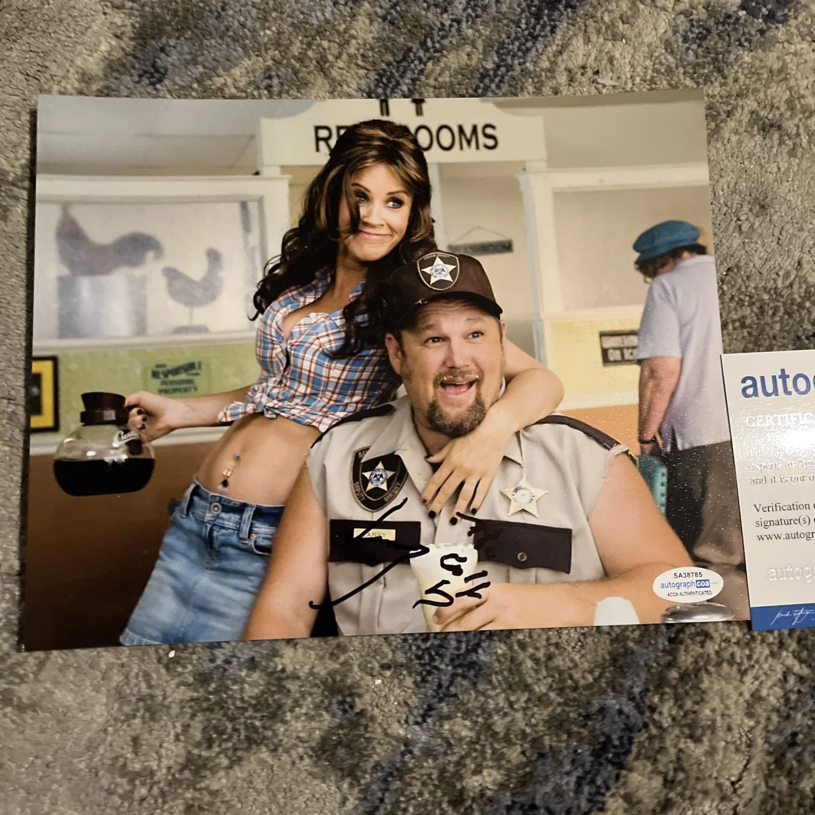 ACTOR COMEDIAN LARRY THE CABLE GUY SIGNED AUTOGRAPHED PHOTO 8x10 PIC ACOA COA, изображение 3