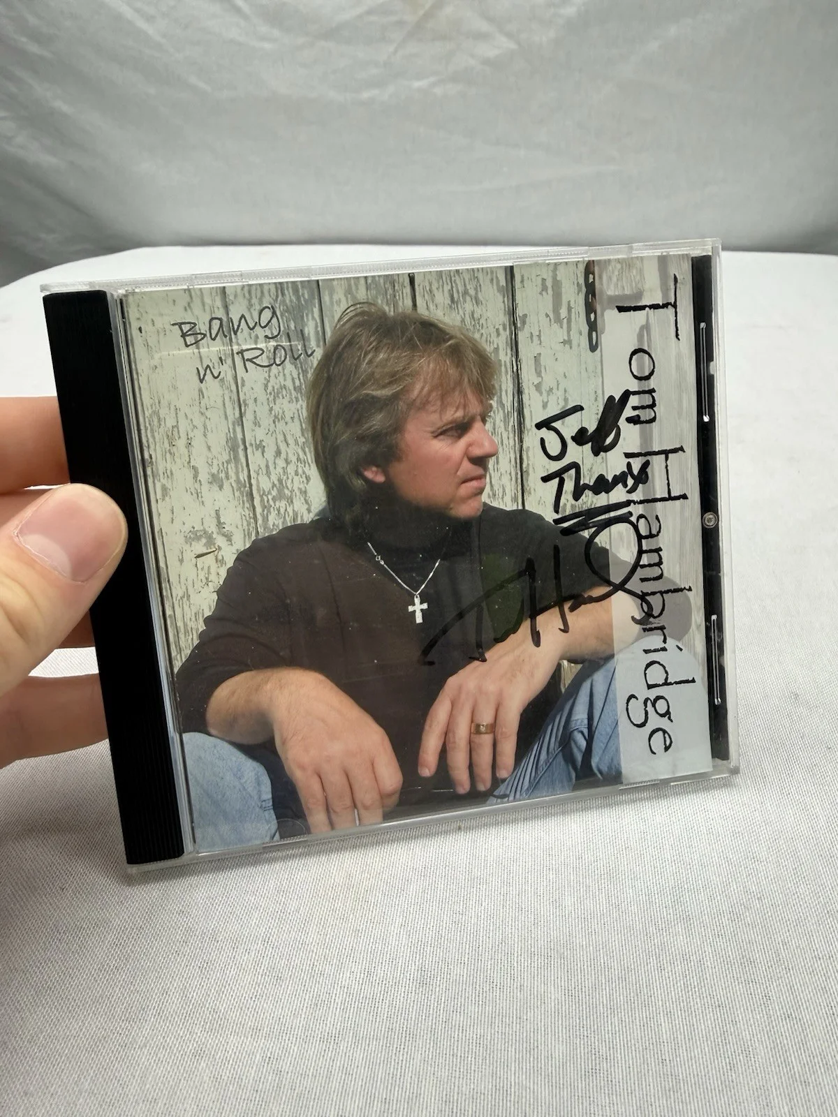 Signed CD "Tom Hambridge" - Bang N' Roll, image 2