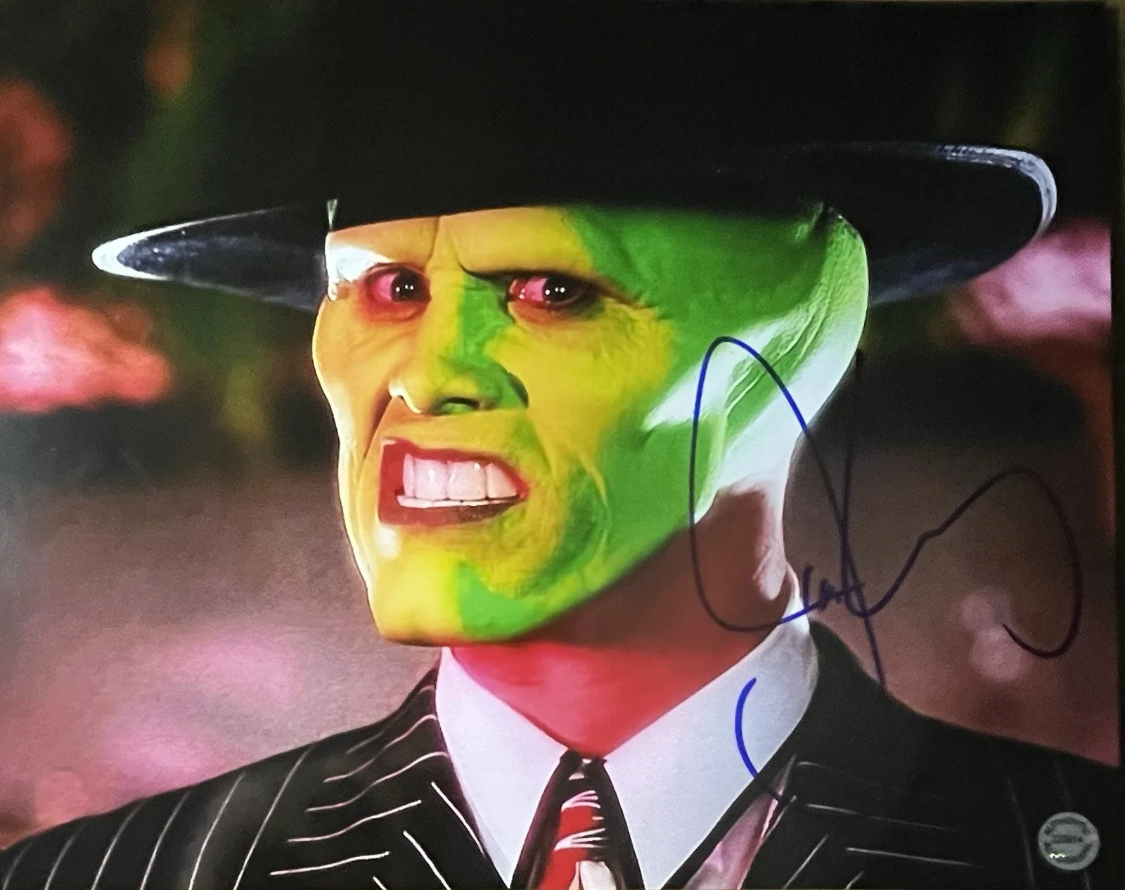 Jim Carrey — Jim Carrey signed Autograph 8x10 Photo W/ Coa - The Mask -
