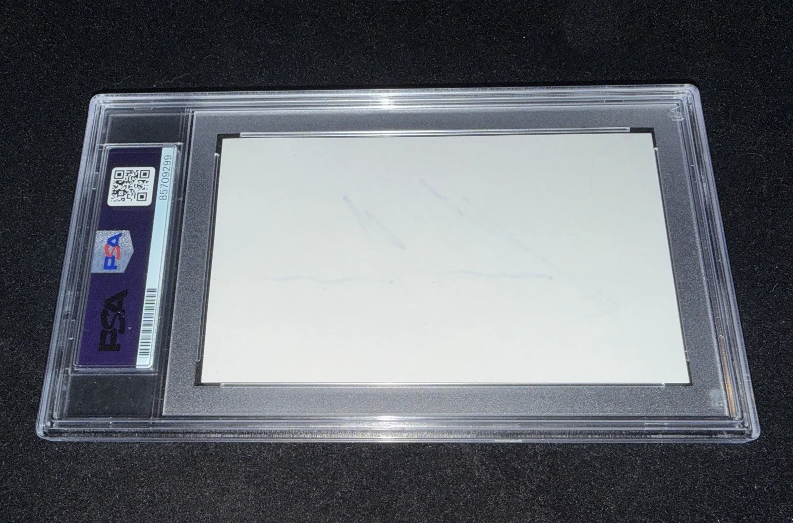 Keanu Reeves Signed 3x5 Index Card PSA Slabbed Matrix John Wick Actor, image 2