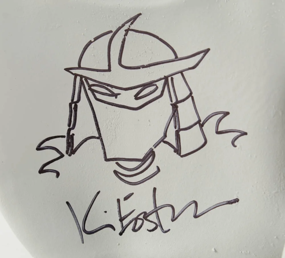 Kevin Eastman — Kevin Eastman Authentic Signed Mask W/ Pristine COA TMNT Shredder, image 3