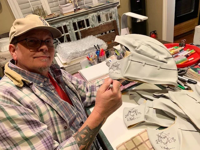 Kevin Eastman — Kevin Eastman Authentic Signed Mask W/ Pristine COA TMNT Shredder, image 4