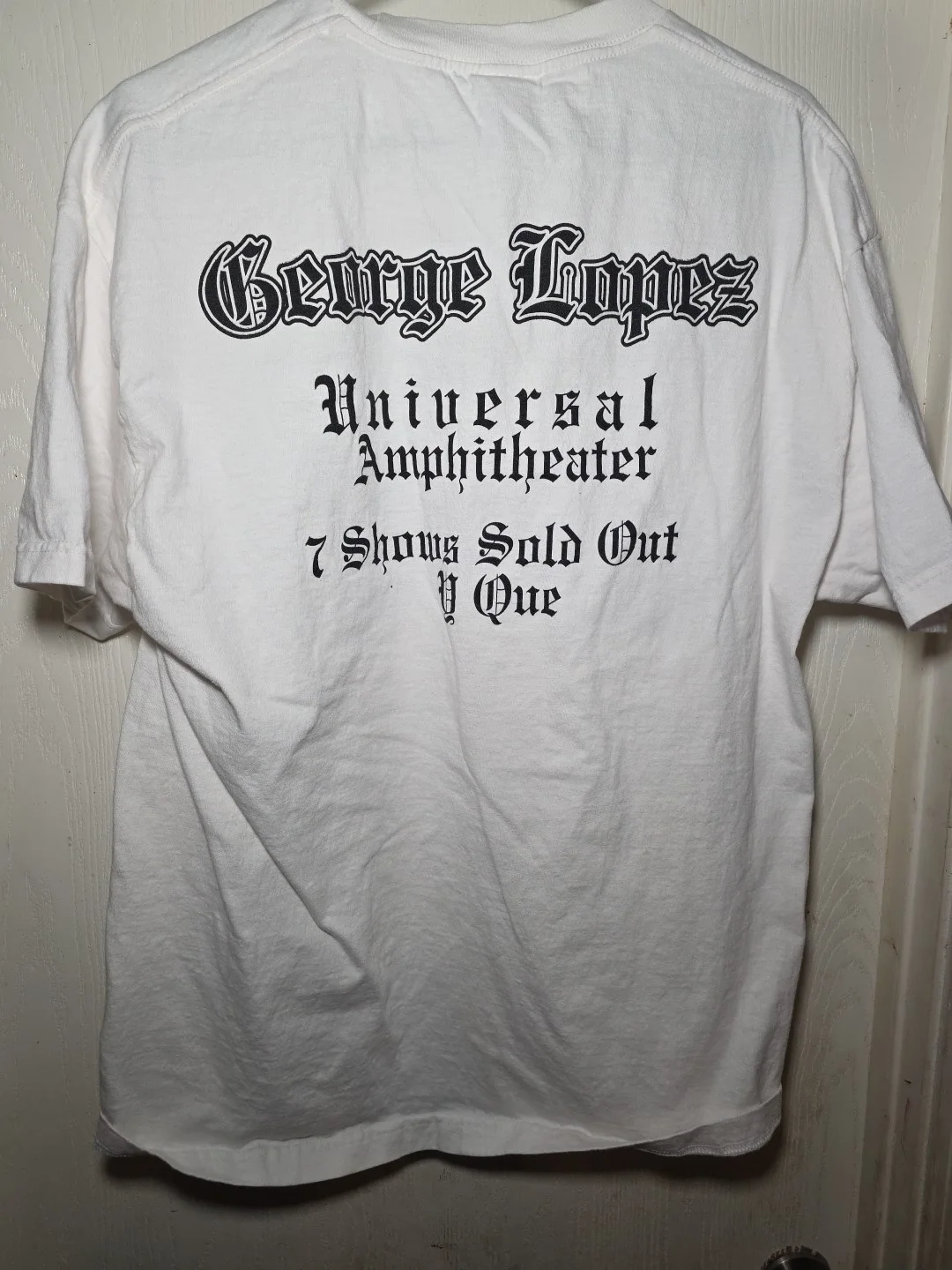 george lopez — Signed George Lopez Autographed El Mas Chingon Shirt Autograph XL 2005, изображение 4