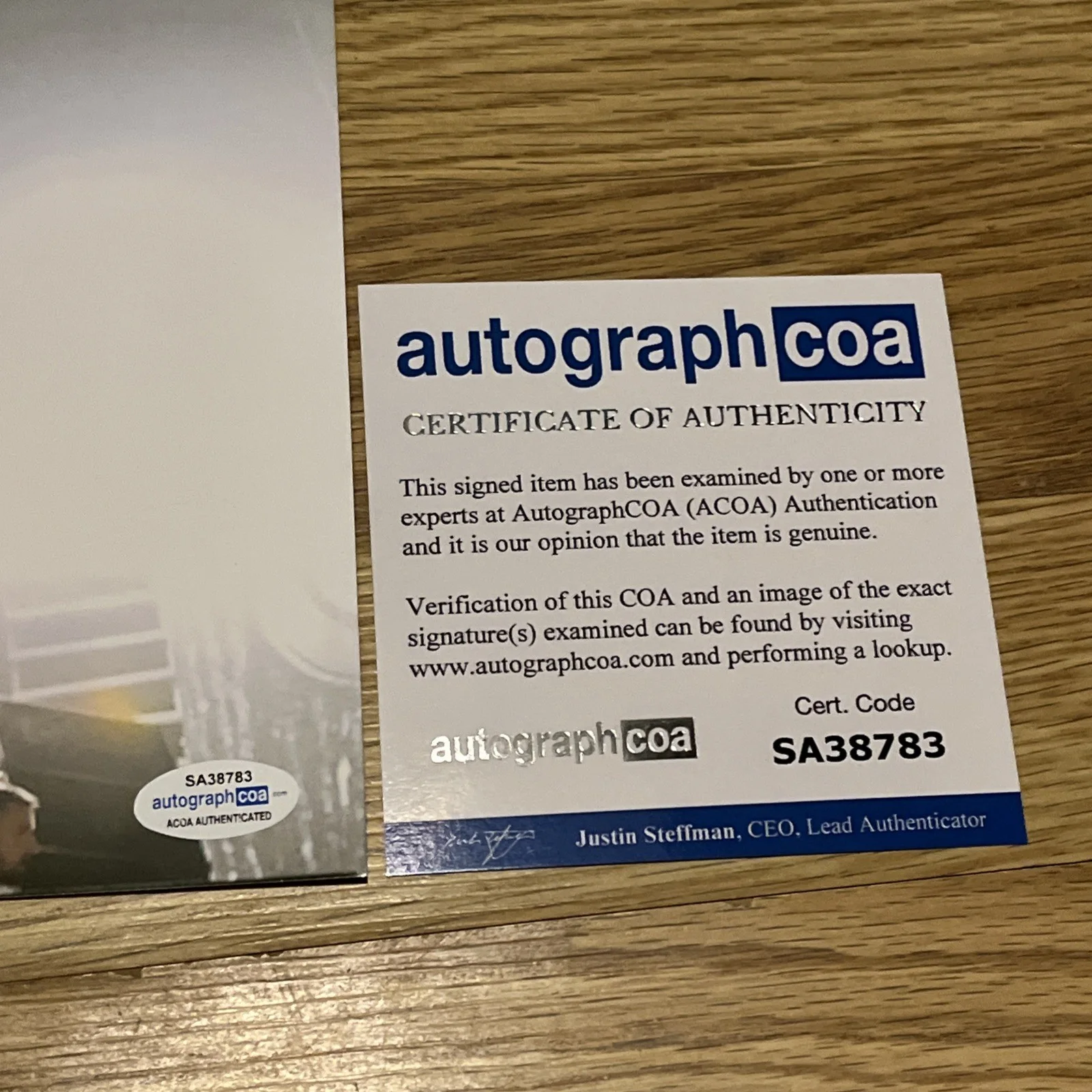 Waka Flocka — Waka Flocka Flame SIGNED AUTOGRAPHED Auto rap 8x10 photo W/ACOA CERT NO HANDS, изображение 2