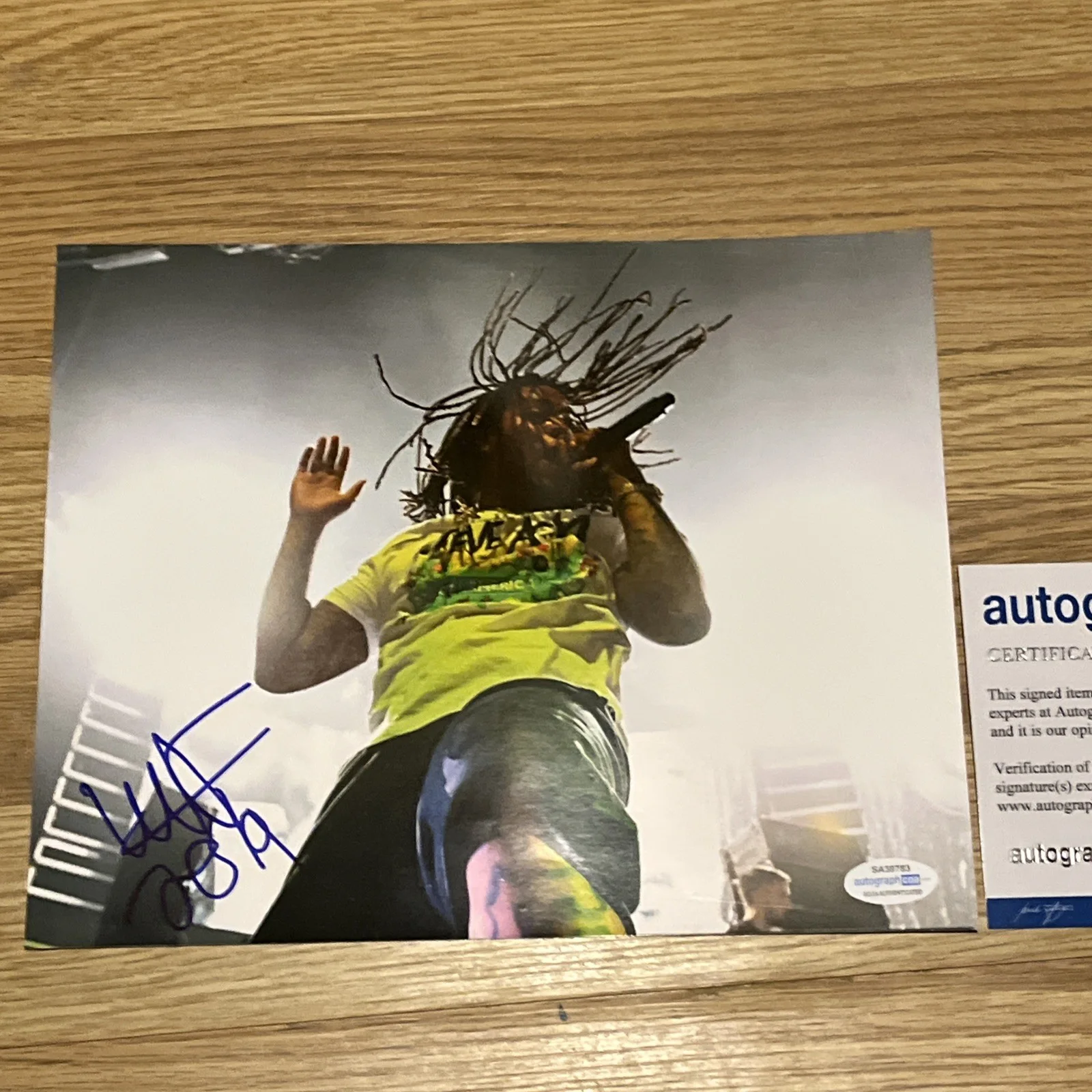 Waka Flocka — Waka Flocka Flame SIGNED AUTOGRAPHED Auto rap 8x10 photo W/ACOA CERT NO HANDS, изображение 4