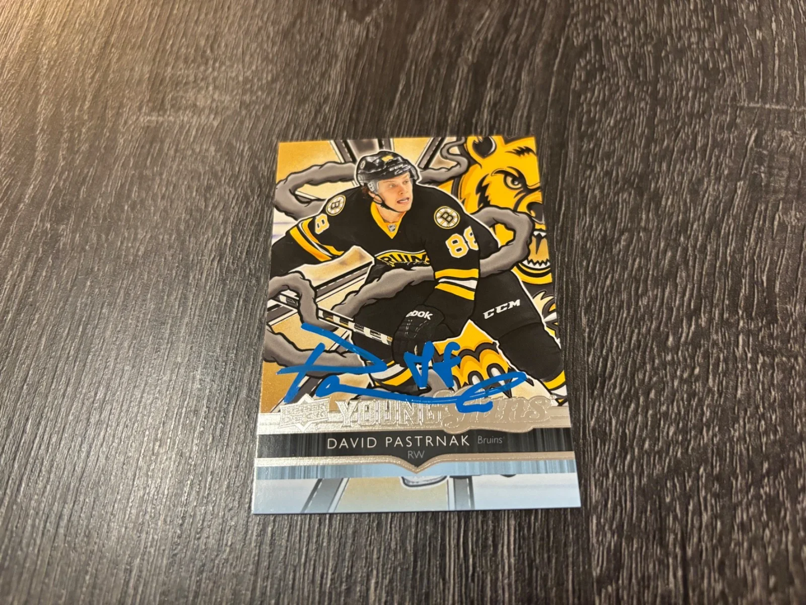 DAVID PASTRNAK AUTO SIGNED AUTOGRAPHED YOUNG GUNS RENEWED RARE *EXACT PROOF*, image 2