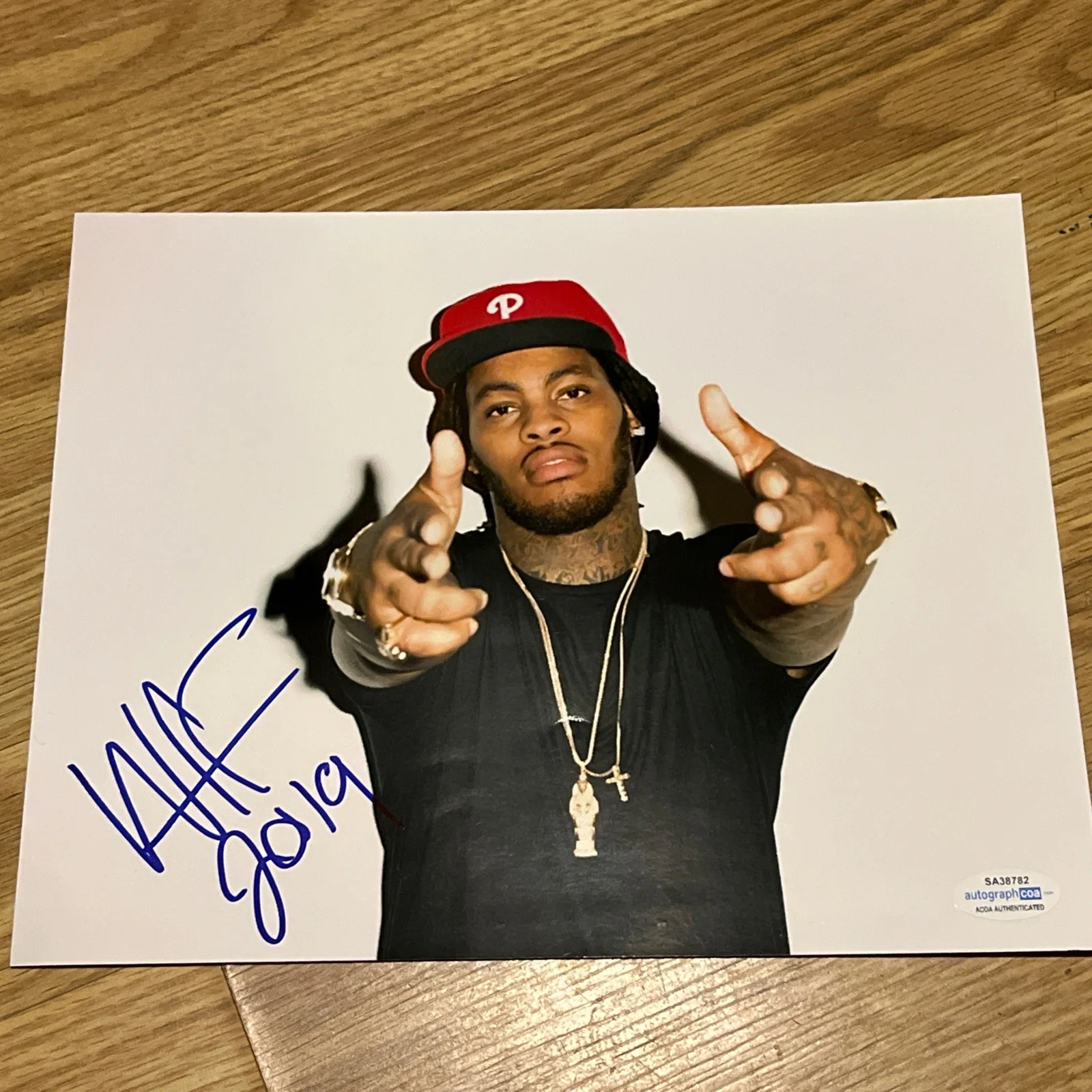 Waka Flocka — Waka Flocka Flame SIGNED AUTOGRAPHED Auto rap 8x10 photo W/ACOA CERT NO HANDS