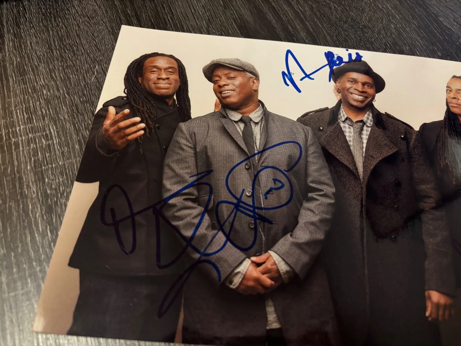 LIVING COLOUR SIGNED AUTOGRAPHED 8X12 PHOTO RARE VERNON REID CULT OF PERSONALITY, изображение 2