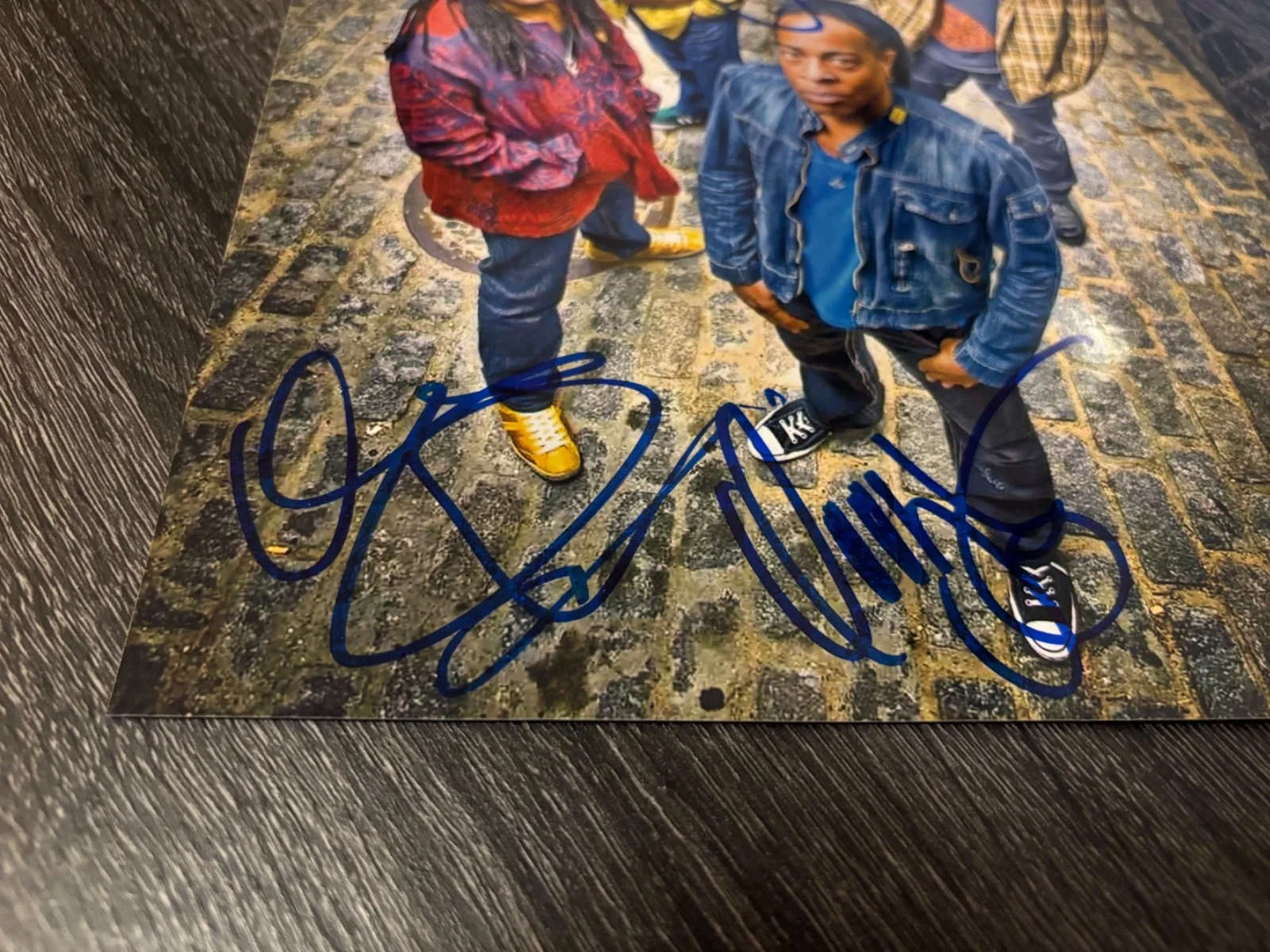 LIVING COLOUR SIGNED AUTOGRAPHED 8X10 PHOTO RARE X4 COMPLETE VERNON REID, image 3