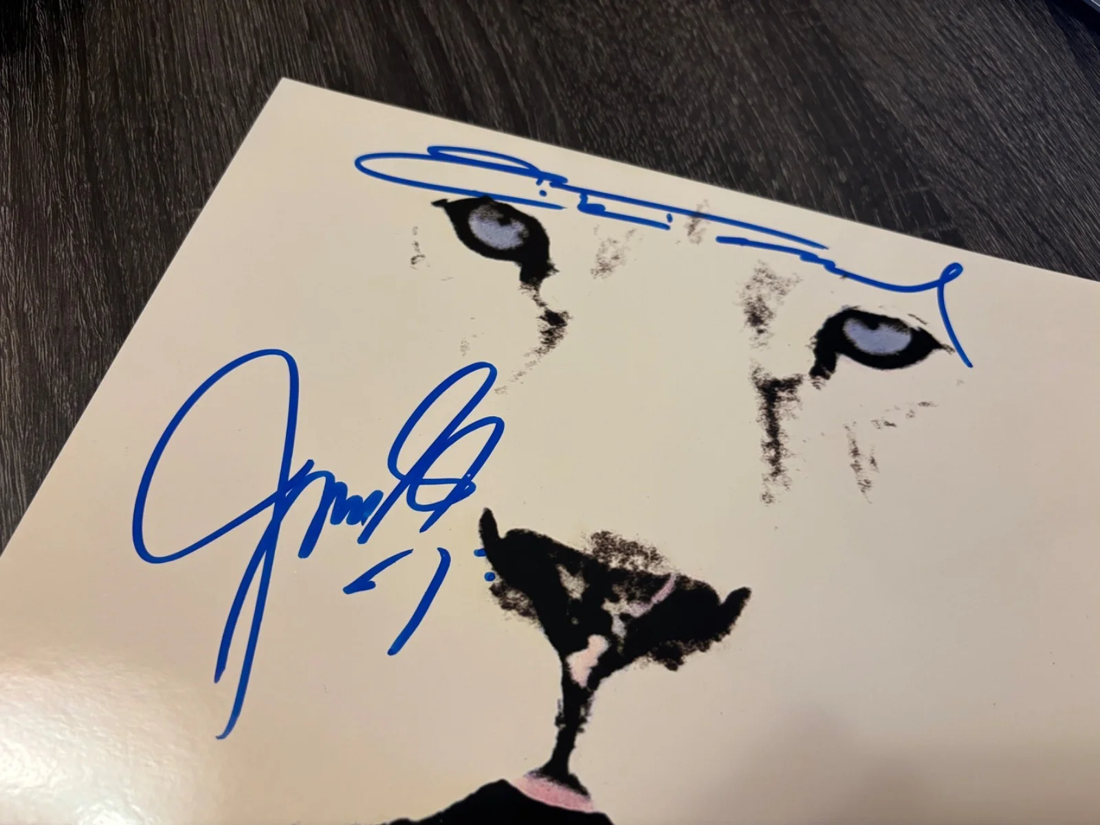 WHITE LION SIGNED AUTOGRAPHED 8X10 PHOTO MIKE TRAMP & JAMES LOMENZO RARE PRIDE, изображение 2