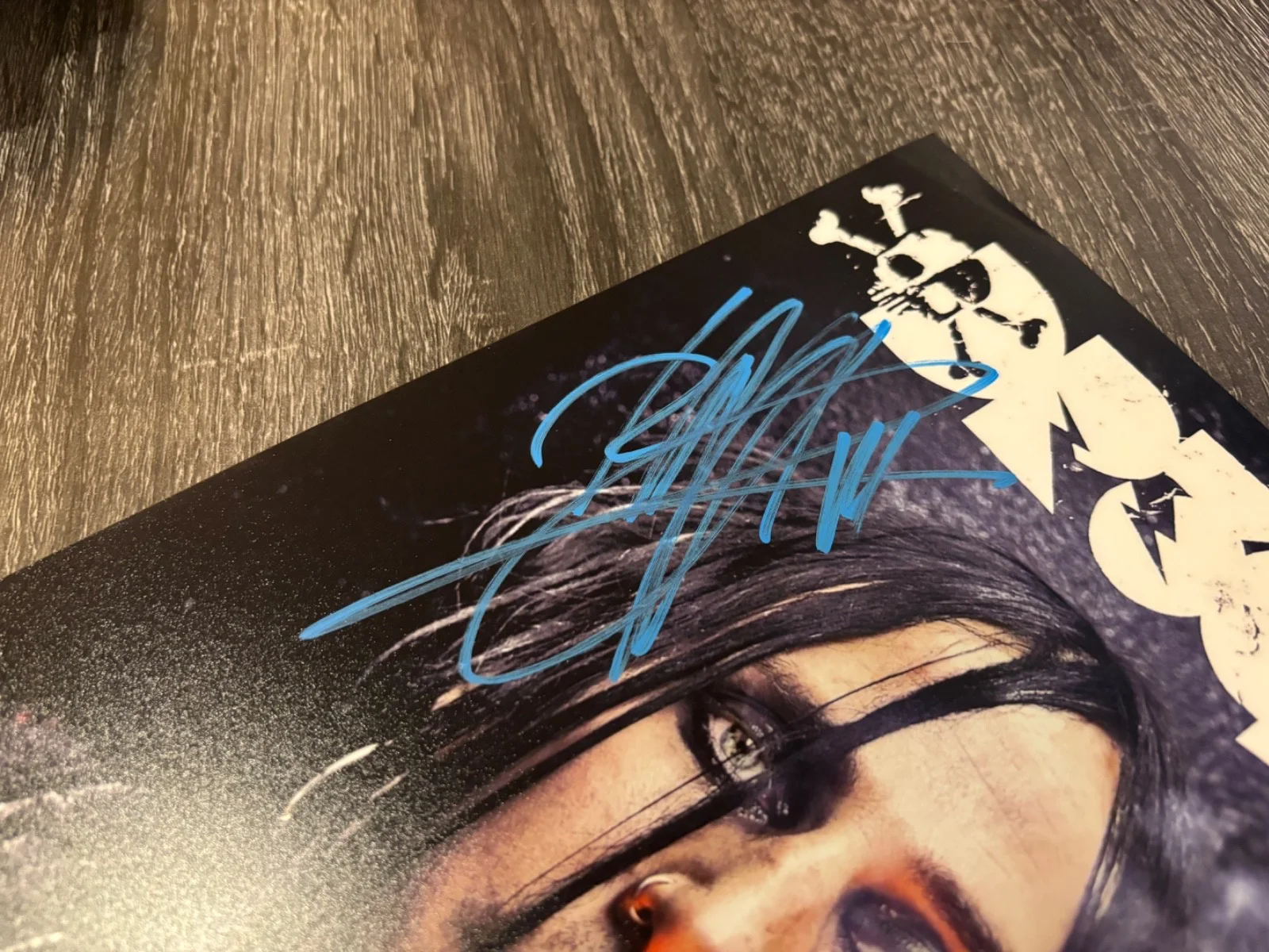 DREGEN SIGNED AUTOGRAPHED 8X12 PHOTO RARE THE HELLACOPTERS RARE BACKYARD BABIES, изображение 2
